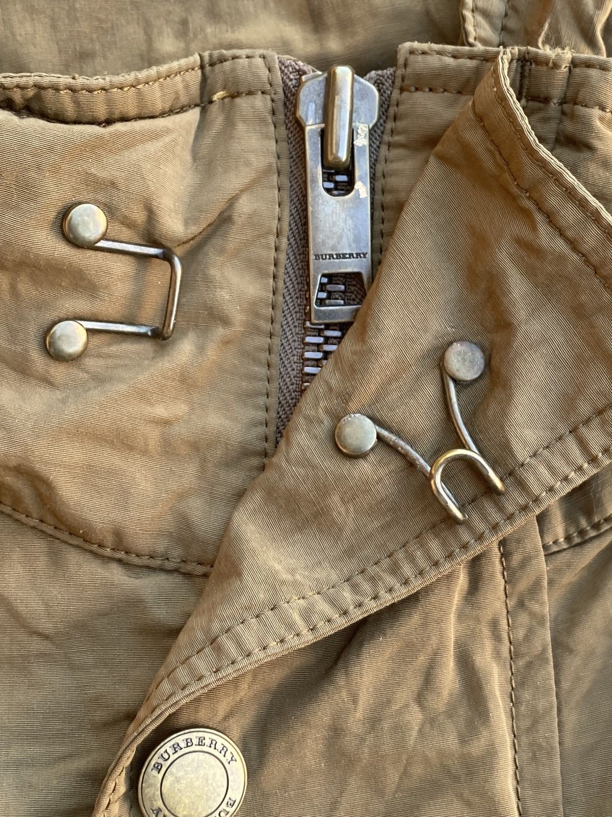 Burberry Burberry Vintage Military Jacket with Packable Hoodie Size US L / EU 52-54 / 3 - 8 Thumbnail