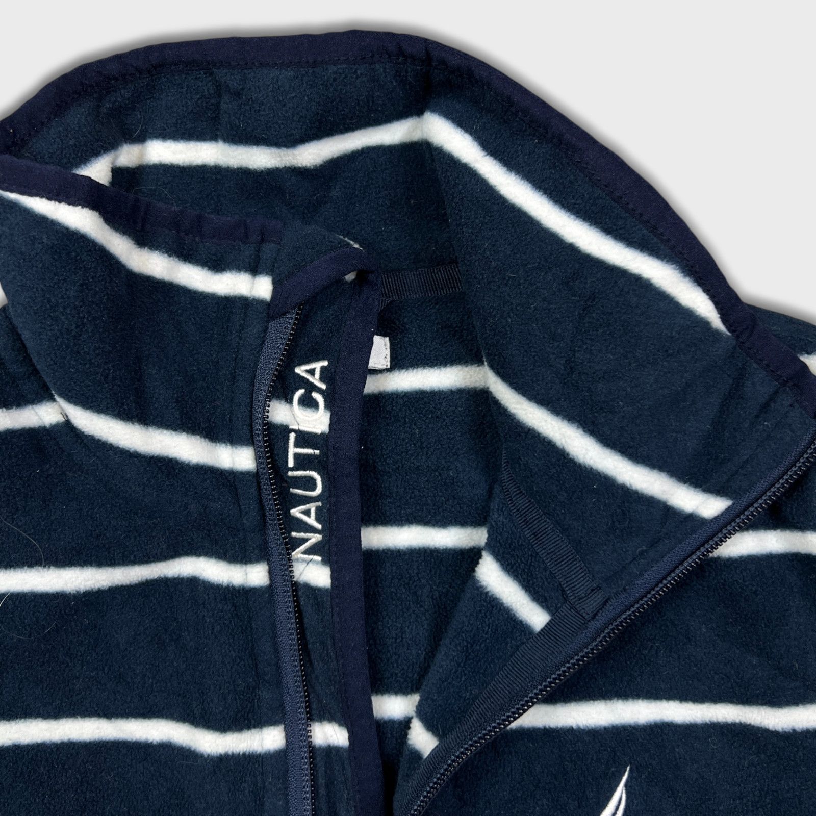 Nautica × Vintage Nautica Fleece XS Zip Nature Outdoor Pullover Sweatshirt Size US XS / EU 42 / 0 - 3 Thumbnail