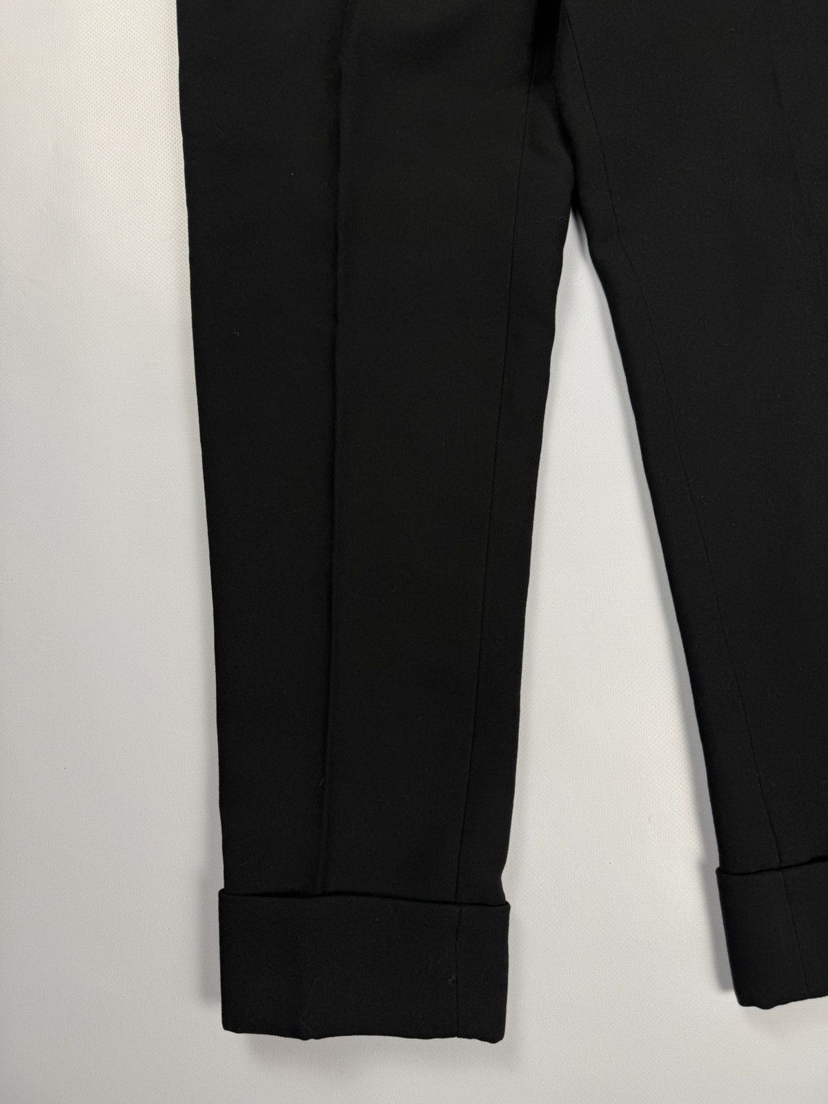 Marni Marni Wide Leg Cropped Pants Wool Size 30" / US 8 / IT 44 - 2 Thumbnail