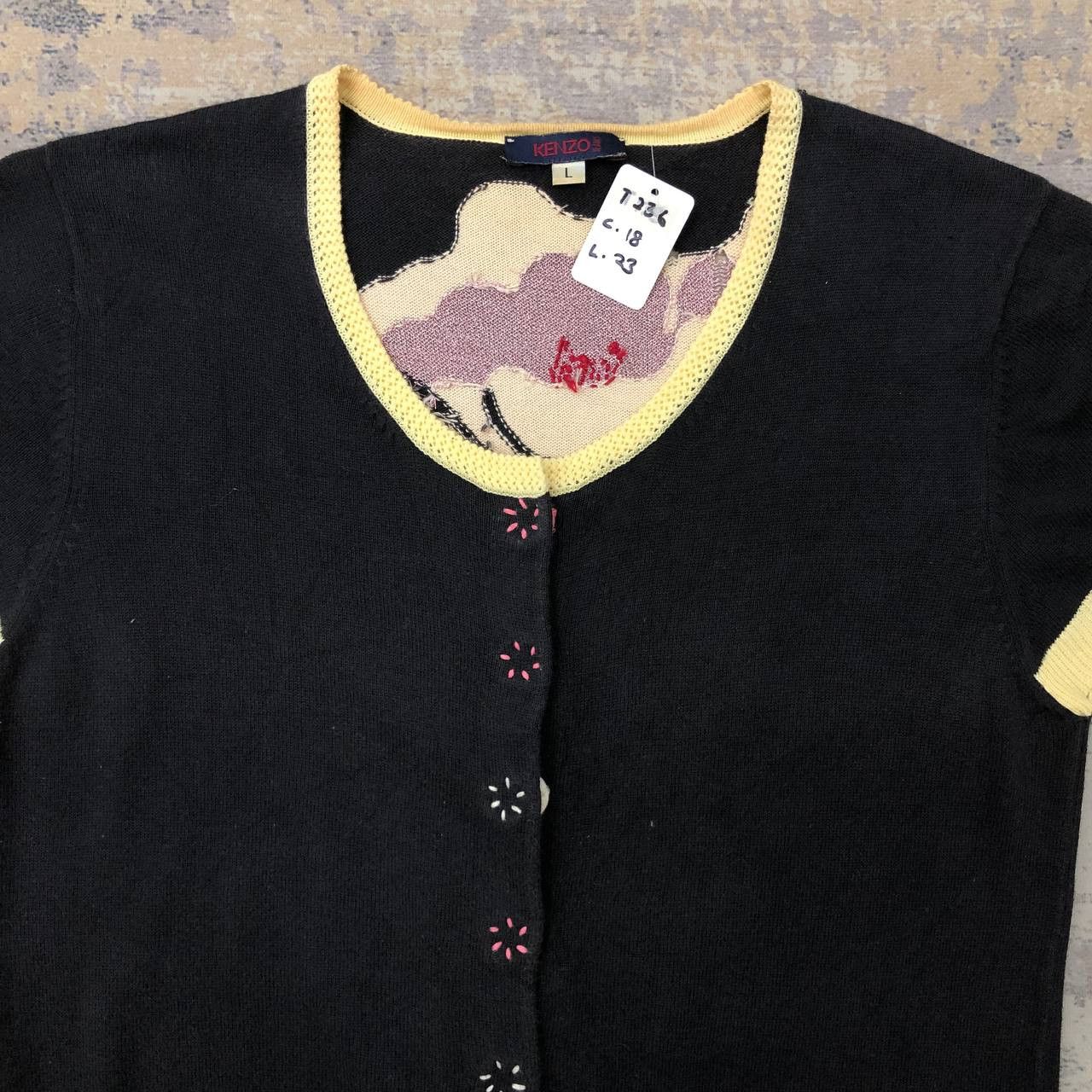 Kenzo T236 KENZO JEANS CARDIGAN KNITWEAR Size L / US 10 / IT 46 - 4 Thumbnail