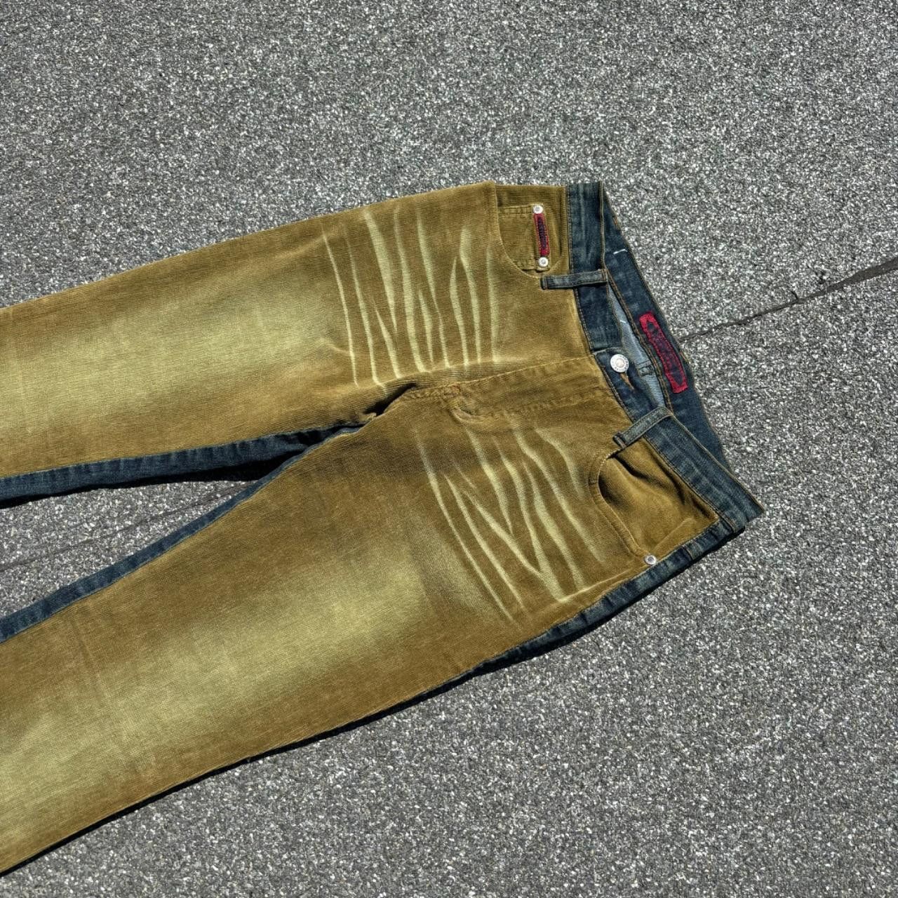 Japanese Brand × Vintage Vintage flared jeans Size US 30 / EU 46 - 3 Thumbnail