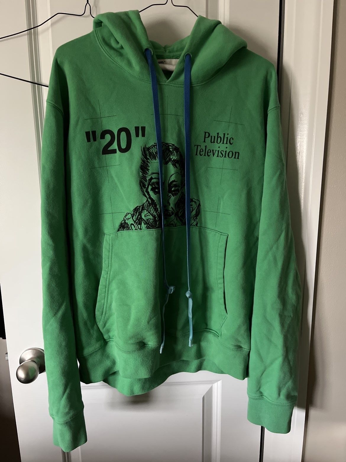 Off-White Off-White Public Television Hoodie Size US S / EU 44-46 / 1 - 1 Thumbnail