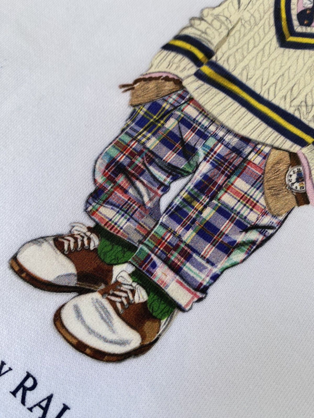 Polo Ralph Lauren Polo Ralph Lauren Polo Bear Fleece Hoodie Multi Color Y2K Size US XXL / EU 58 / 5 - 10 Thumbnail