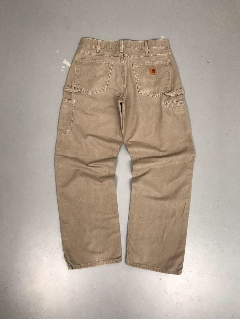 Carhartt × Vintage Vintage Carhartt carpenter denim Size US 34 / EU 50 - 2 Thumbnail