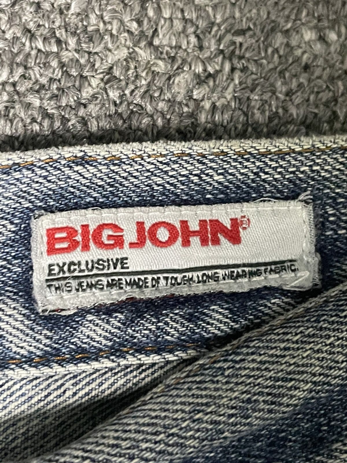 Big John × Vintage Vintage BIG JOHN Straight Cut Ripped Jeans (83) Size US 33 - 6 Thumbnail