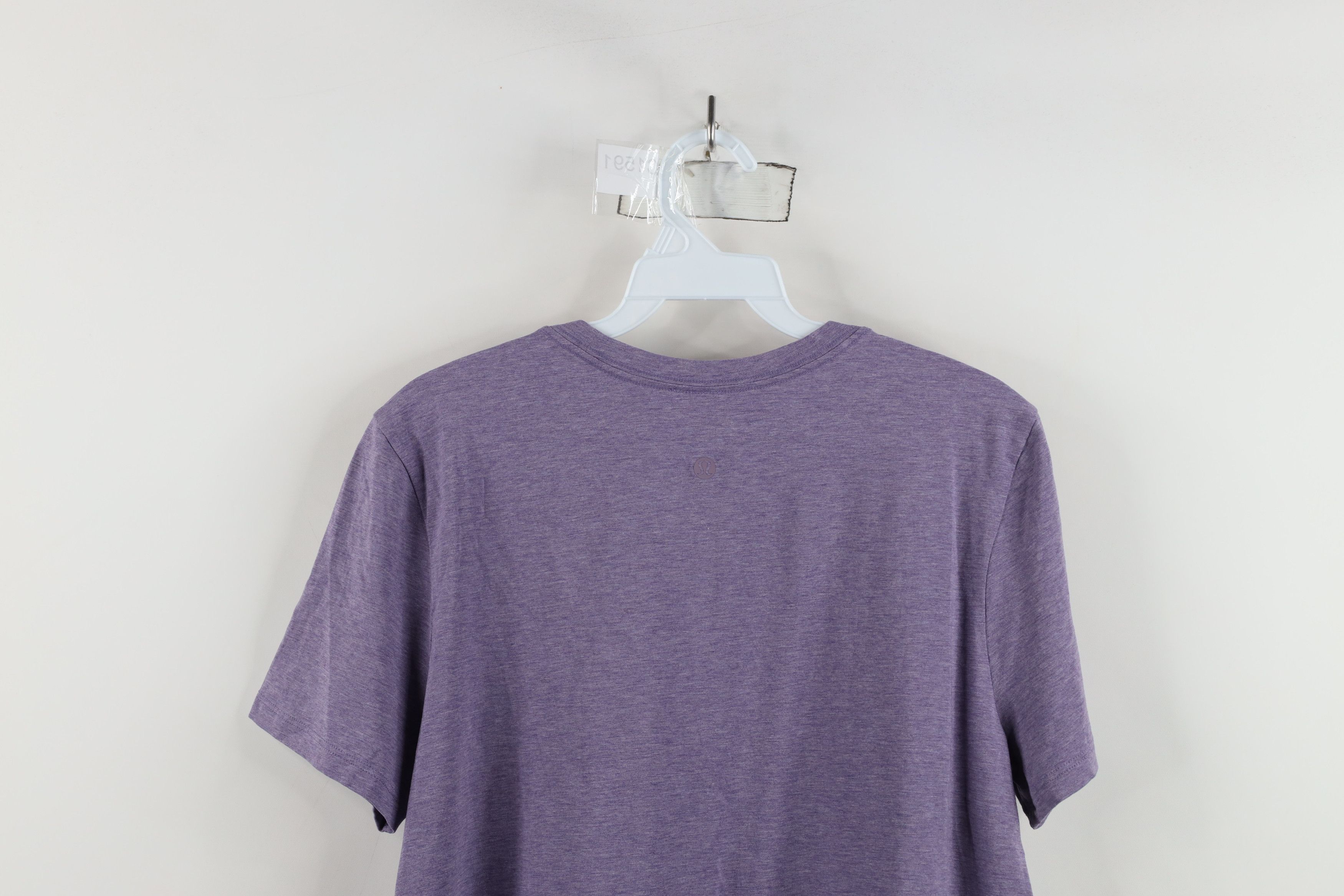 Lululemon × Vintage Lululemon Yoga Blank Short Sleeve T-Shirt Heather Purple Size M / US 6-8 / IT 42-44 - 9 Thumbnail