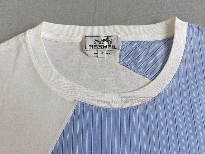 Hermes Hermes Short-sleeved t-shirt, pure cotton, loose fit Size US S / EU 44-46 / 1 - 4 Thumbnail