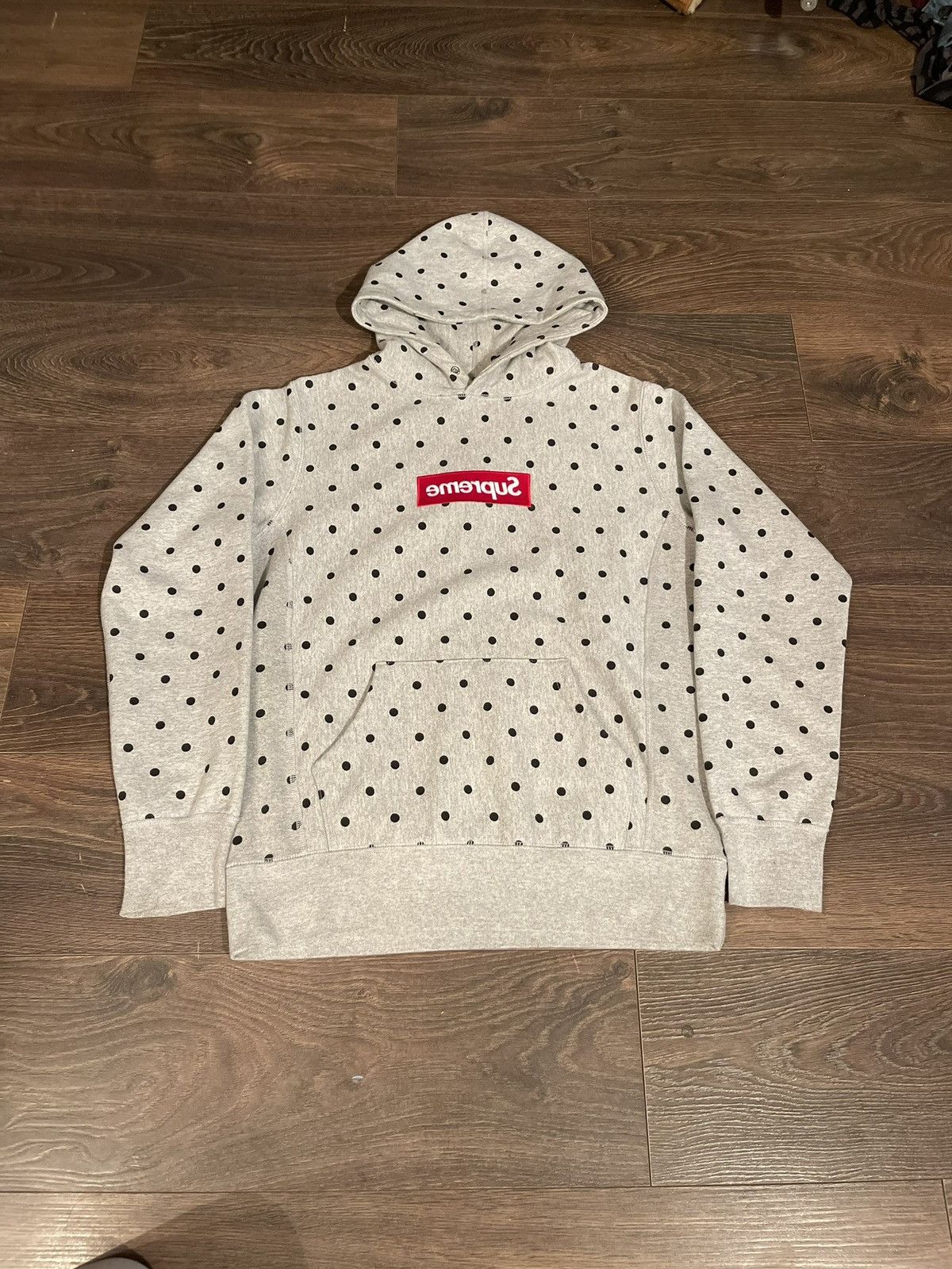 Comme des Garcons SHIRT × Supreme SS12 Supreme x Comme Des Garçons Polka Dot Hoodie Size US M / EU 48-50 / 2 - 1 Thumbnail