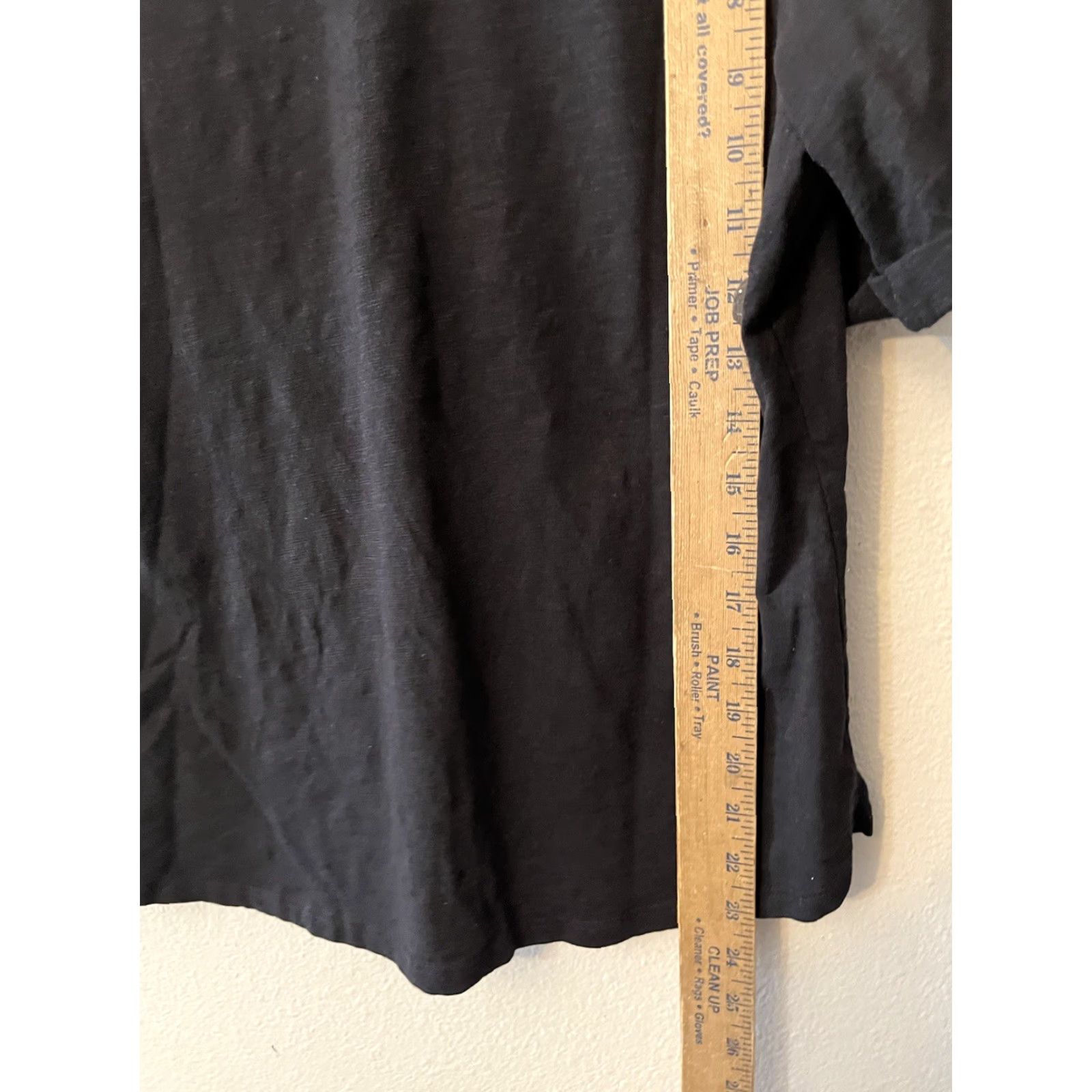 Croft & Barrow EUC CROFT & BARROW TEE-SHIRT BLACK LP Petites Size L / US 10 / IT 46 - 4 Thumbnail