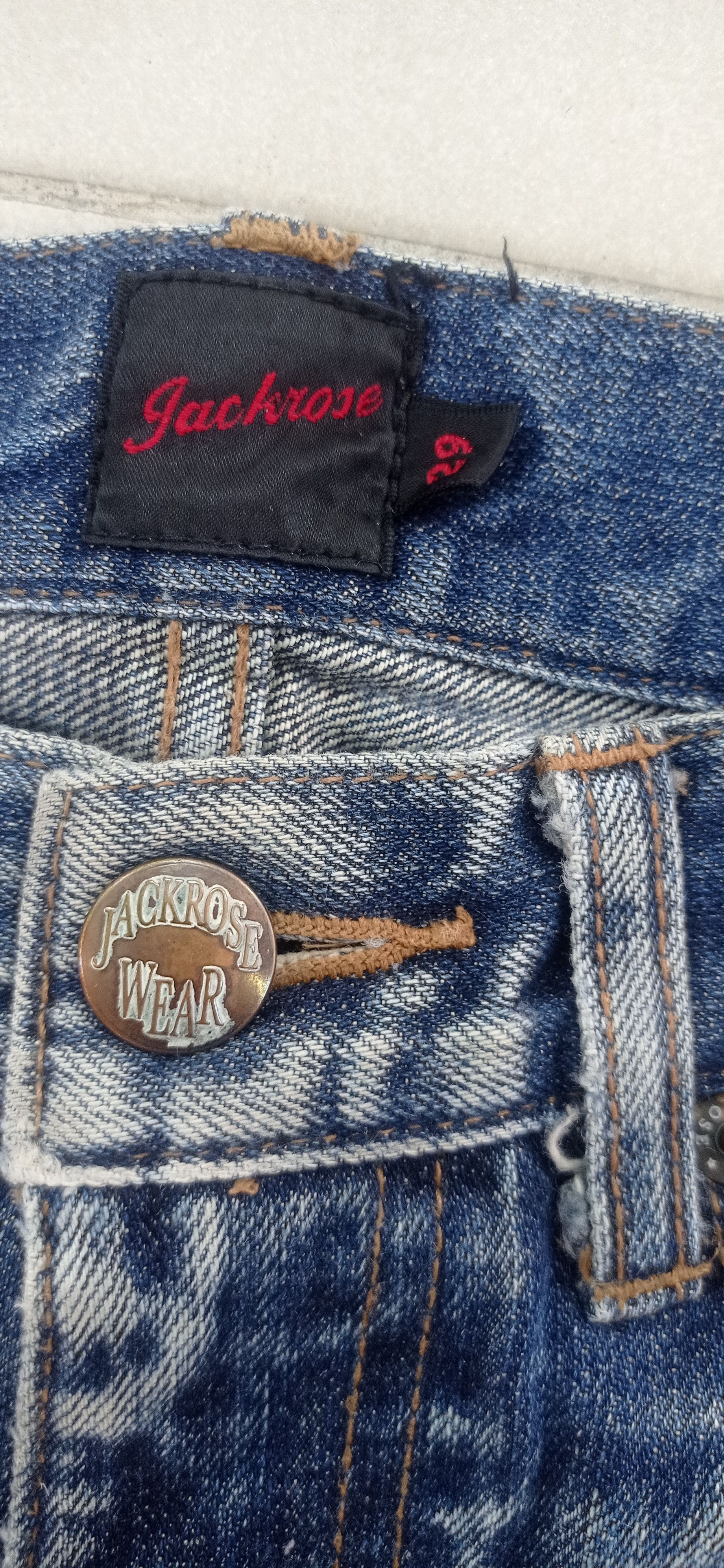 If Six Was Nine × Japanese Brand Japanese Brand Jackrose Seditionaries Rusty Flare Jeans Size US 29 - 14 Thumbnail