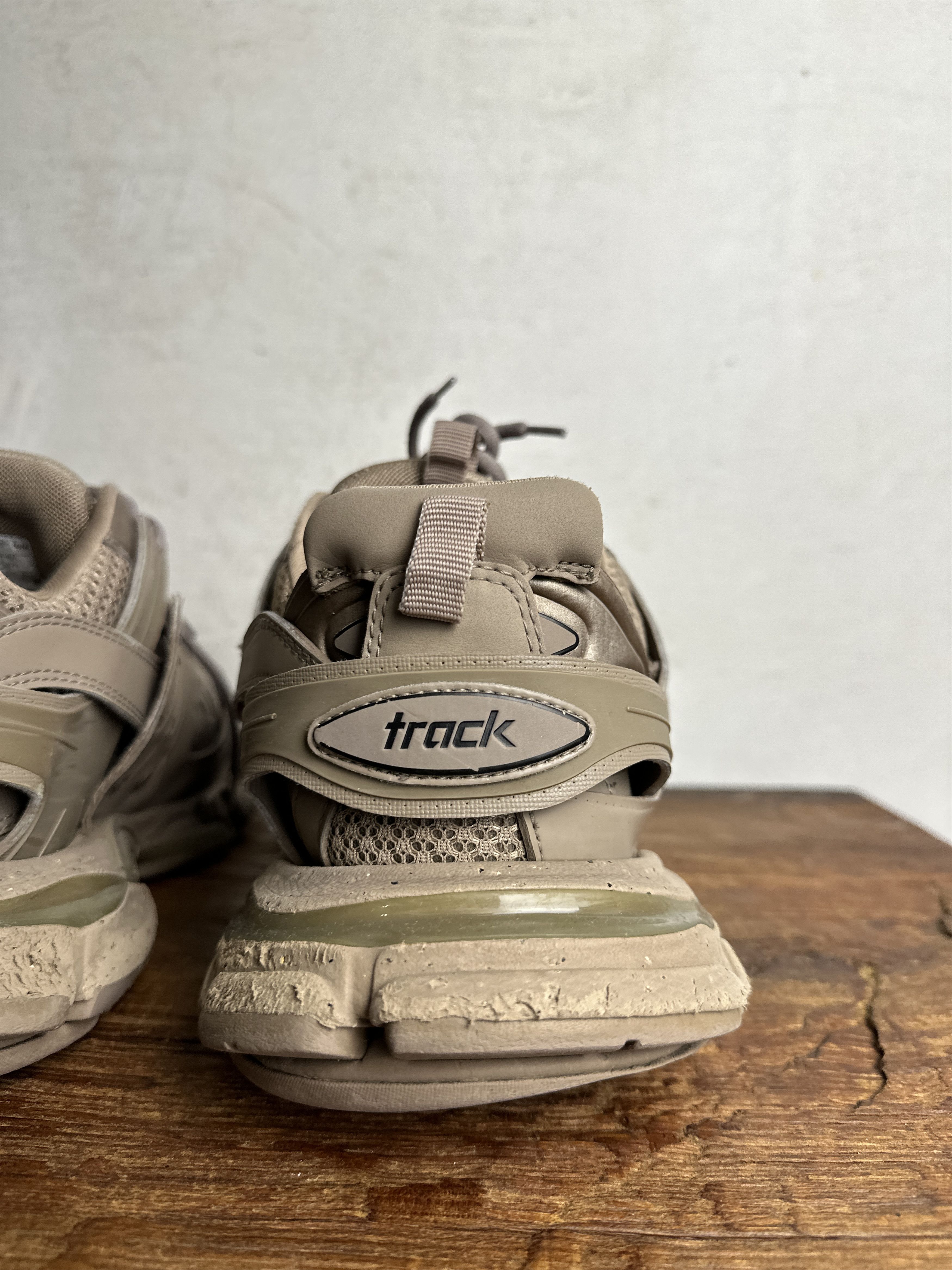 Balenciaga Balenciaga Track Full Beige Recycled Sneakers Size US 11 / EU 44 - 8 Thumbnail
