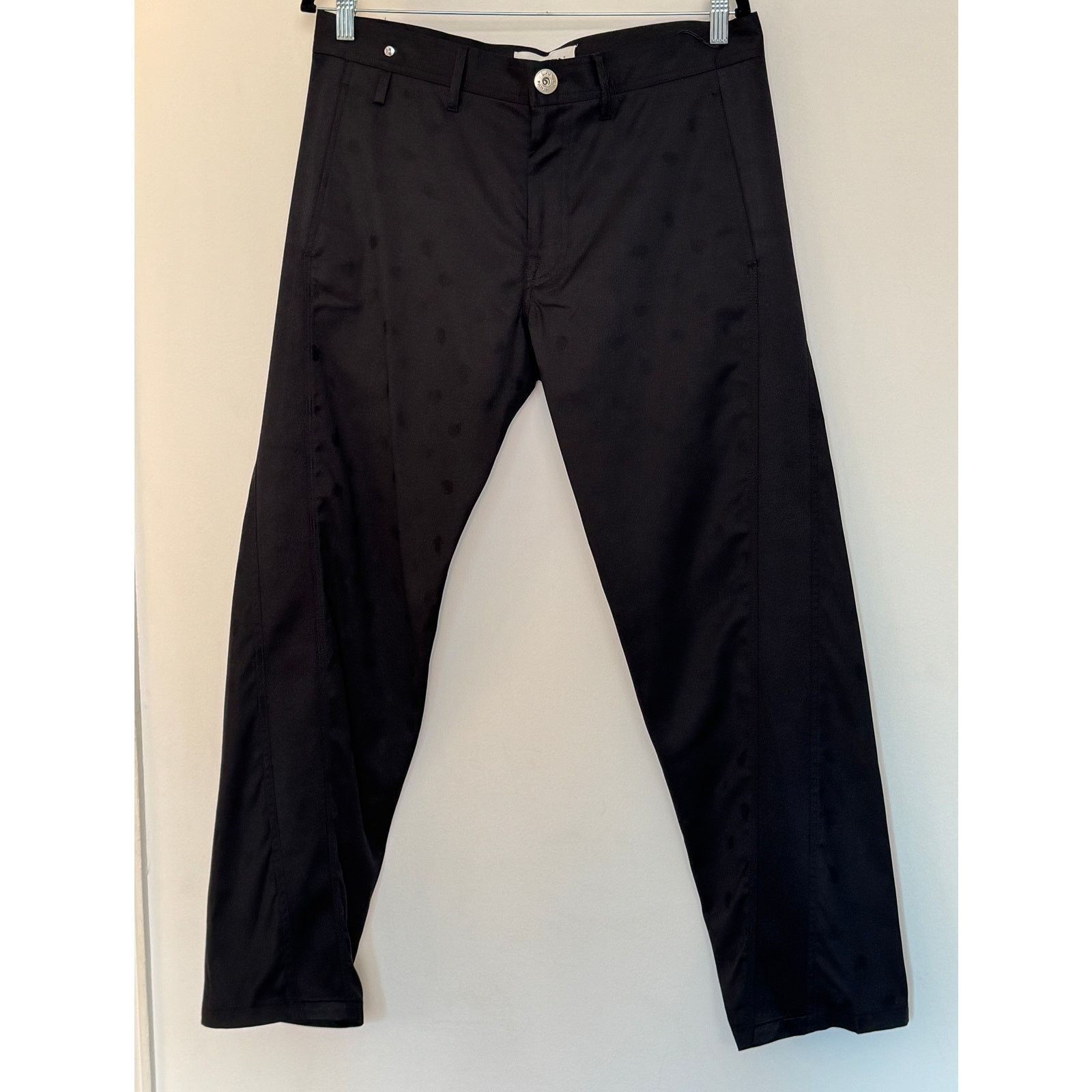 Lanvin Lanvin NWT Full Black Wool Tuxedo Size 48R - 10 Thumbnail