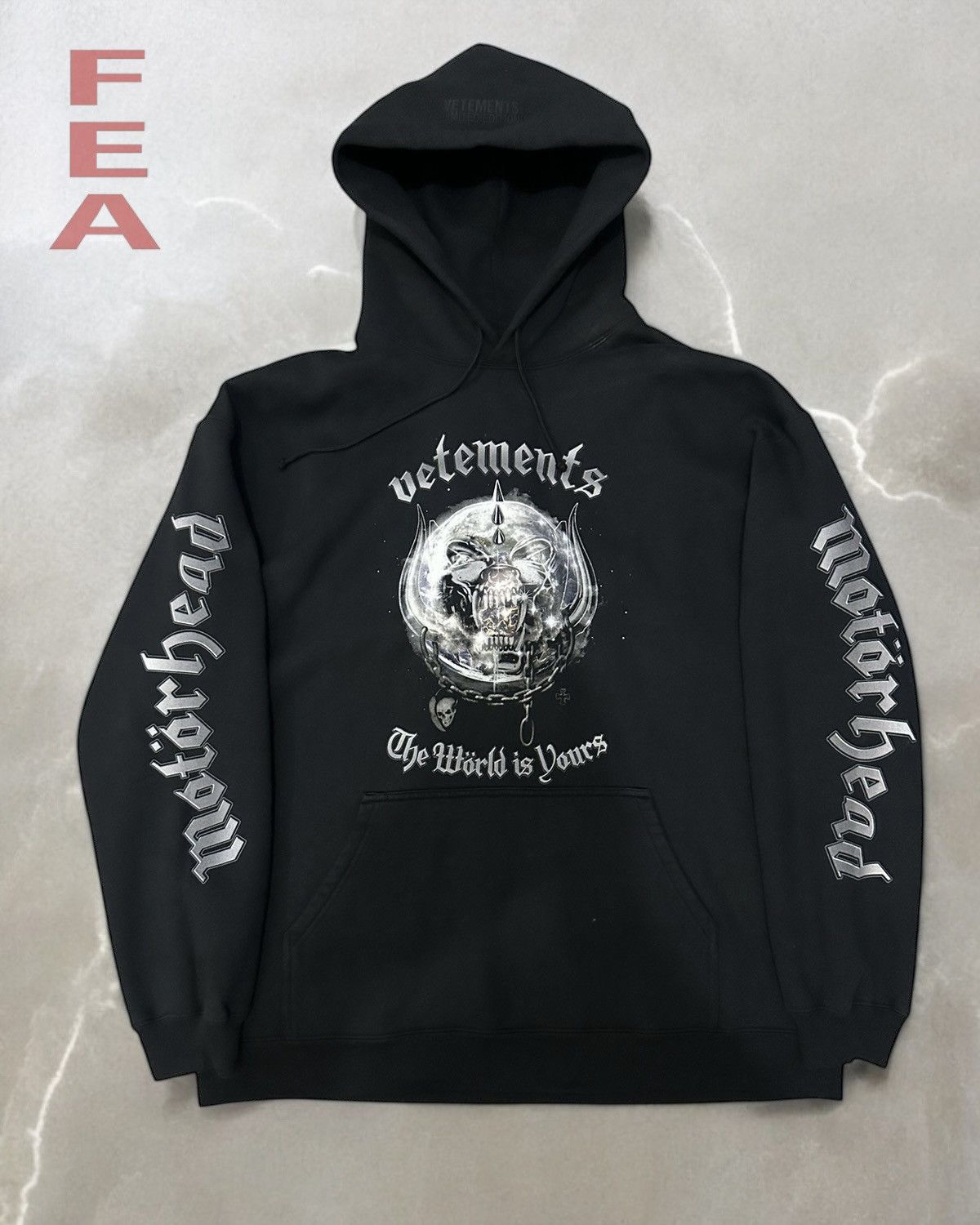 Vetements Motorhead Hoodie - www.disolcolor.com