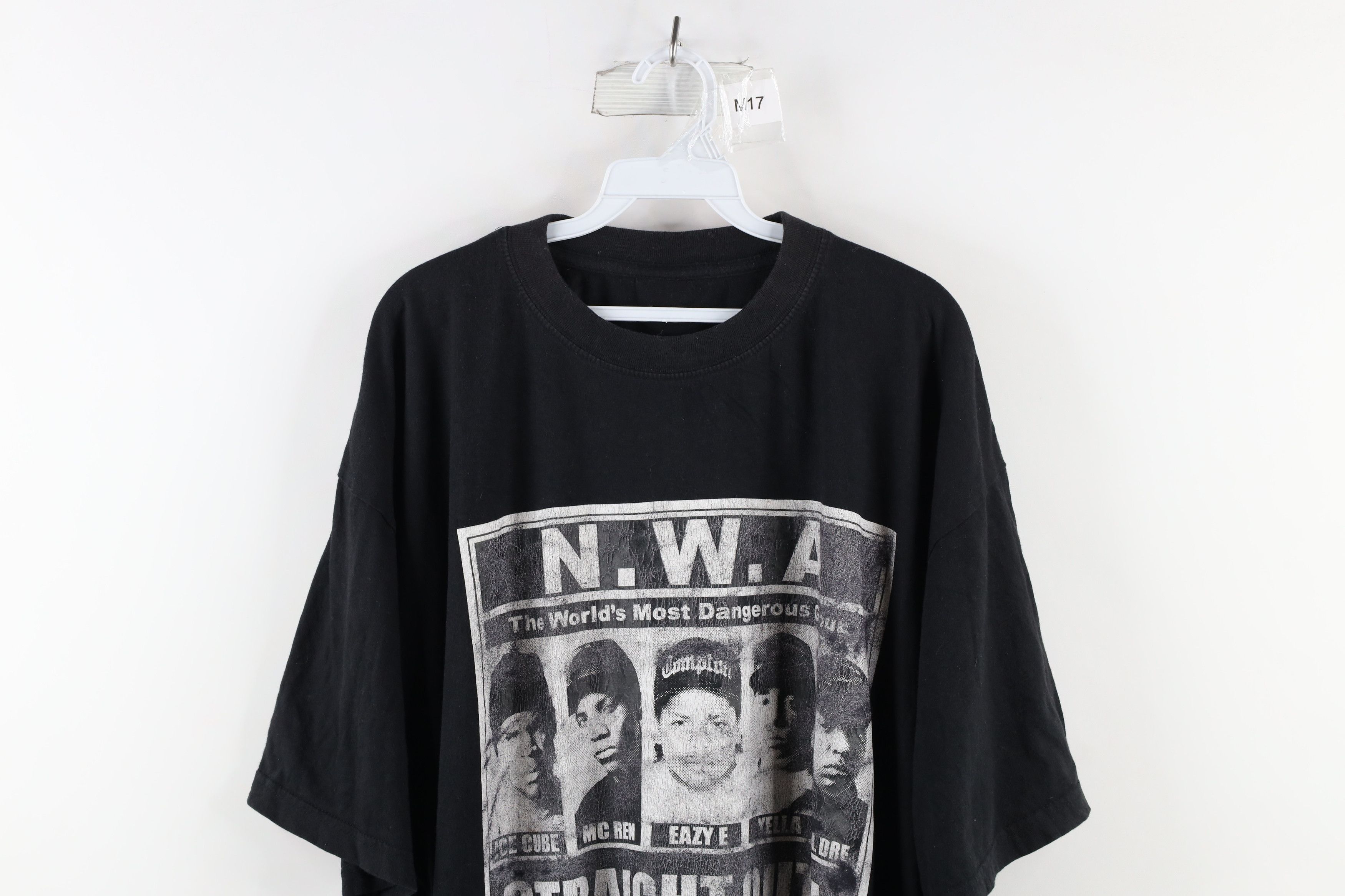 Vintage Vintage Streetwear Straight Outta Compton Rap Tee T-Shirt Size US XXL / EU 58 / 5 - 3 Thumbnail