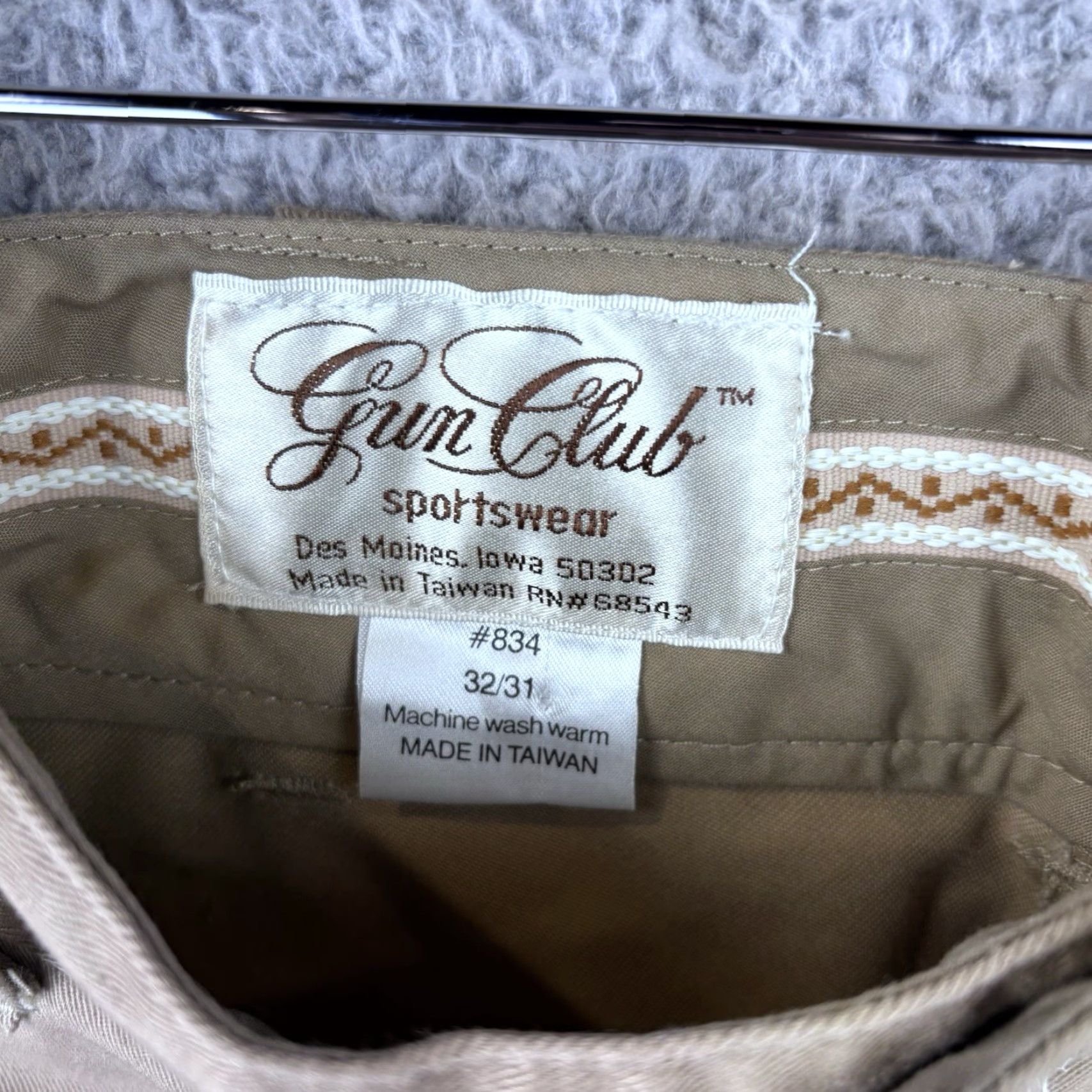 Vintage VINTAGE Hunting Pants Mens 30x30 Brown Canvas Briar Upland Brush Gun Club Sportswear Pants Straight 5-Pocket 30 Inseam Brown 90s Outdoor Mens Size US 30 / EU 46 - 3 Thumbnail