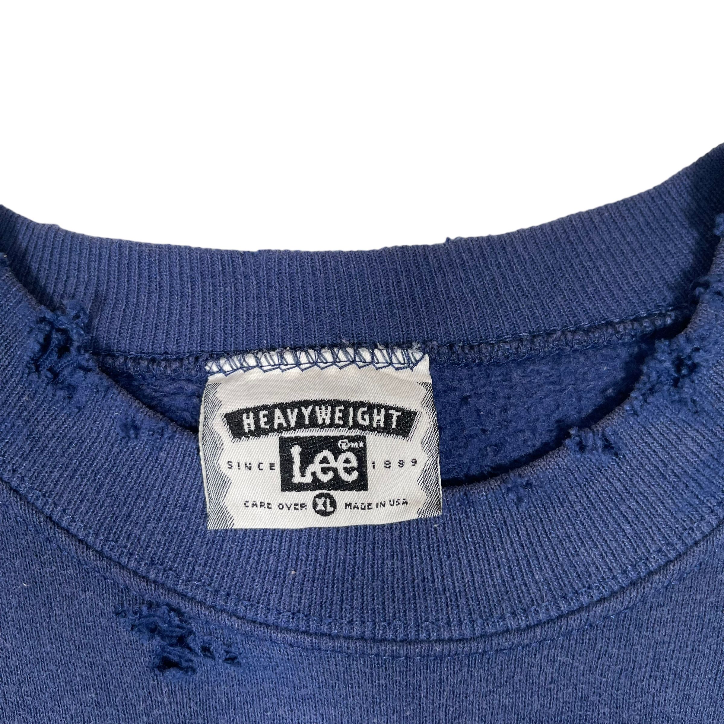 Vintage Vintage LEE Sun Faded Trashed Painter Dope Crewneck Size US XL / EU 56 / 4 - 9 Thumbnail