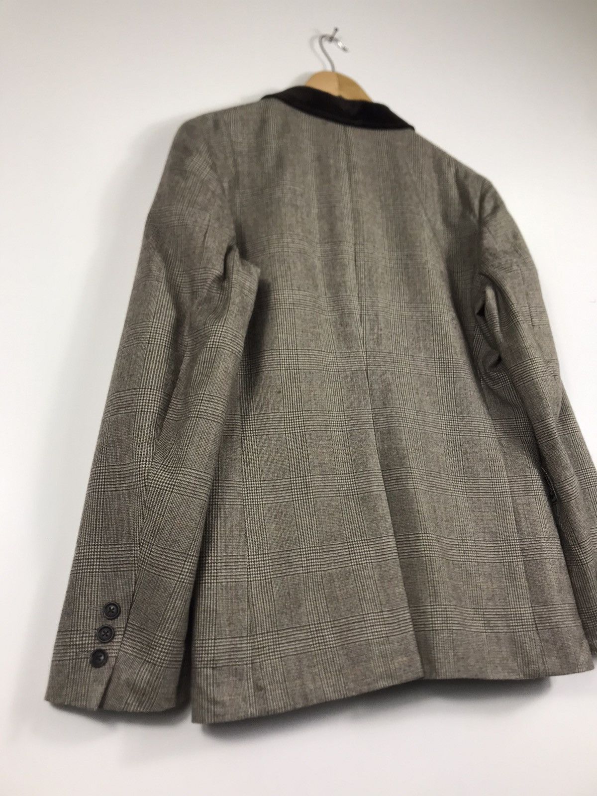 Japanese Brand × Yohji Yamamoto ⚡️Ined Homme Yohji Yamamoto Wool Single Breast Blazer Size 46R - 15 Thumbnail