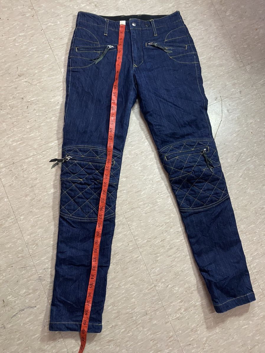 Designer × Japanese Brand Max fritz femme japan biker zipper pocket denim jeans Size US 28 / EU 44 - 17 Thumbnail