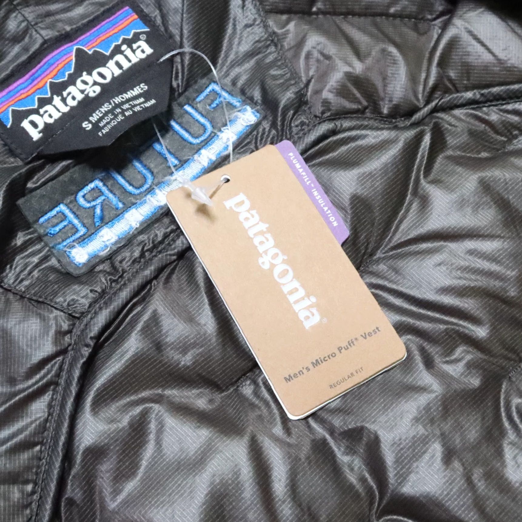 Patagonia Patagonia Micro Puff Vest Mens S Forge Grey Quilted - Size S - Patagonia Micro Puff - Vest - Forge Grey - 90s? Size US S / EU 44-46 / 1 - 6 Thumbnail
