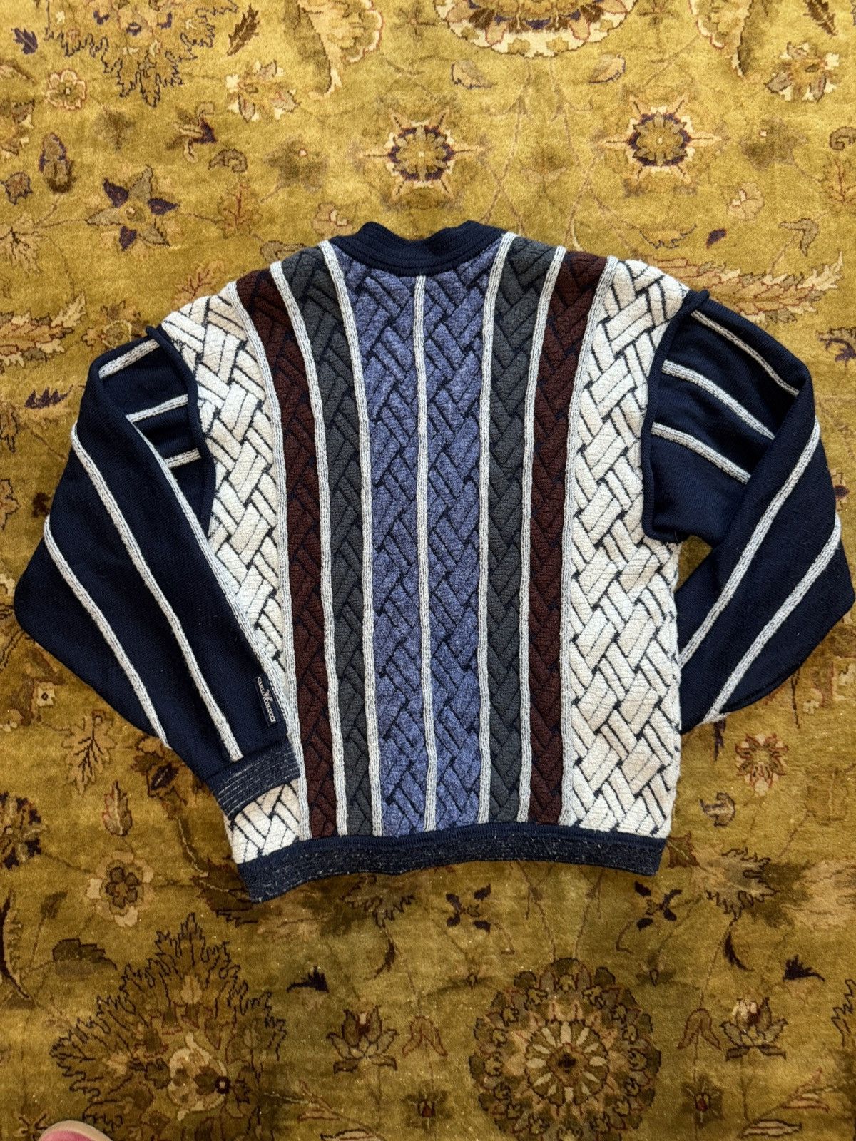 Carlo Colucci × Coogi × Vintage Vintage Carlo Colucci Coogie-style cardigan Size US M / EU 48-50 / 2 - 2 Thumbnail