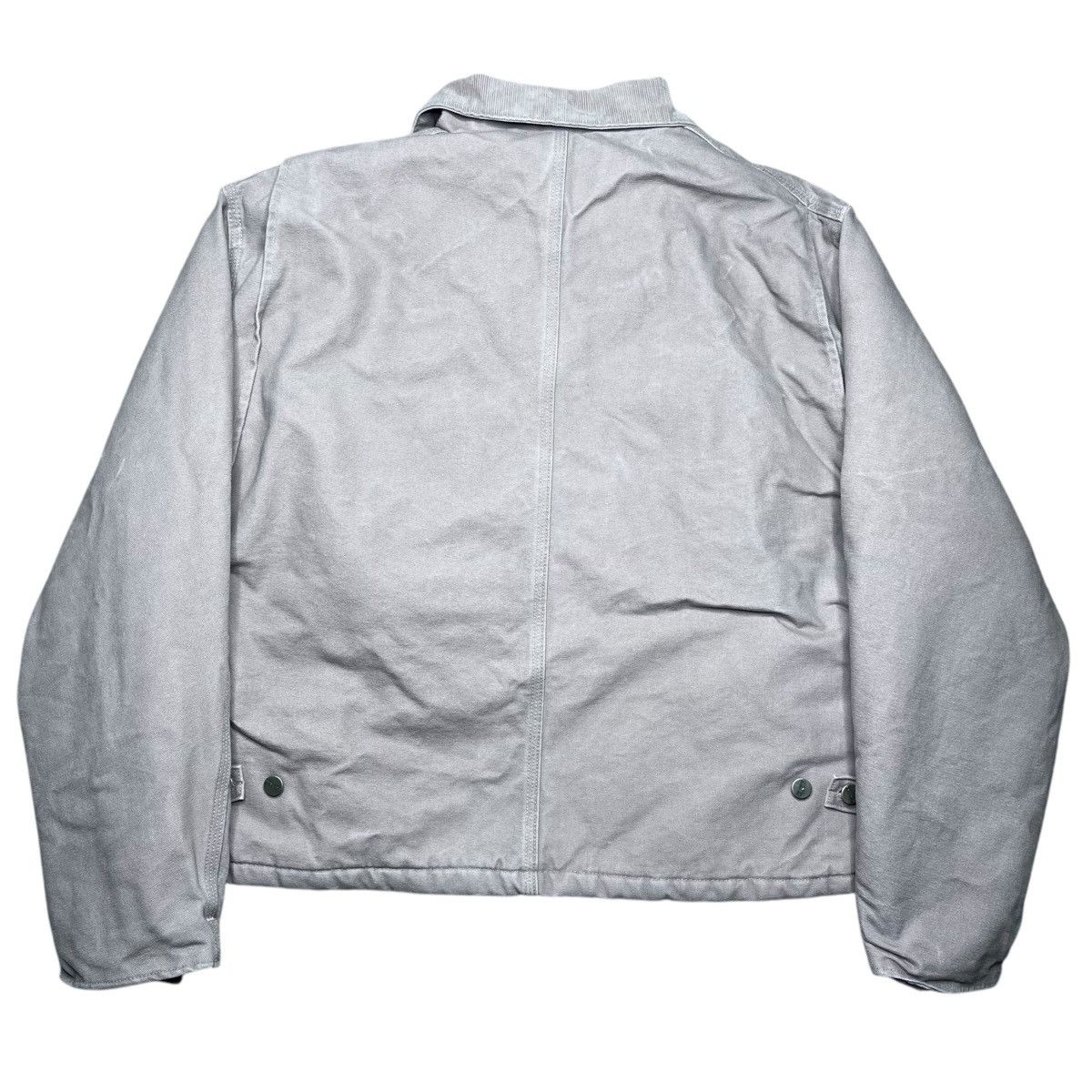 Carhartt × Vintage Vtg 2000s Carhartt J02 Arctic Quilt Lined Tan Canvas Jacket Size US XXL / EU 58 / 5 - 4 Thumbnail