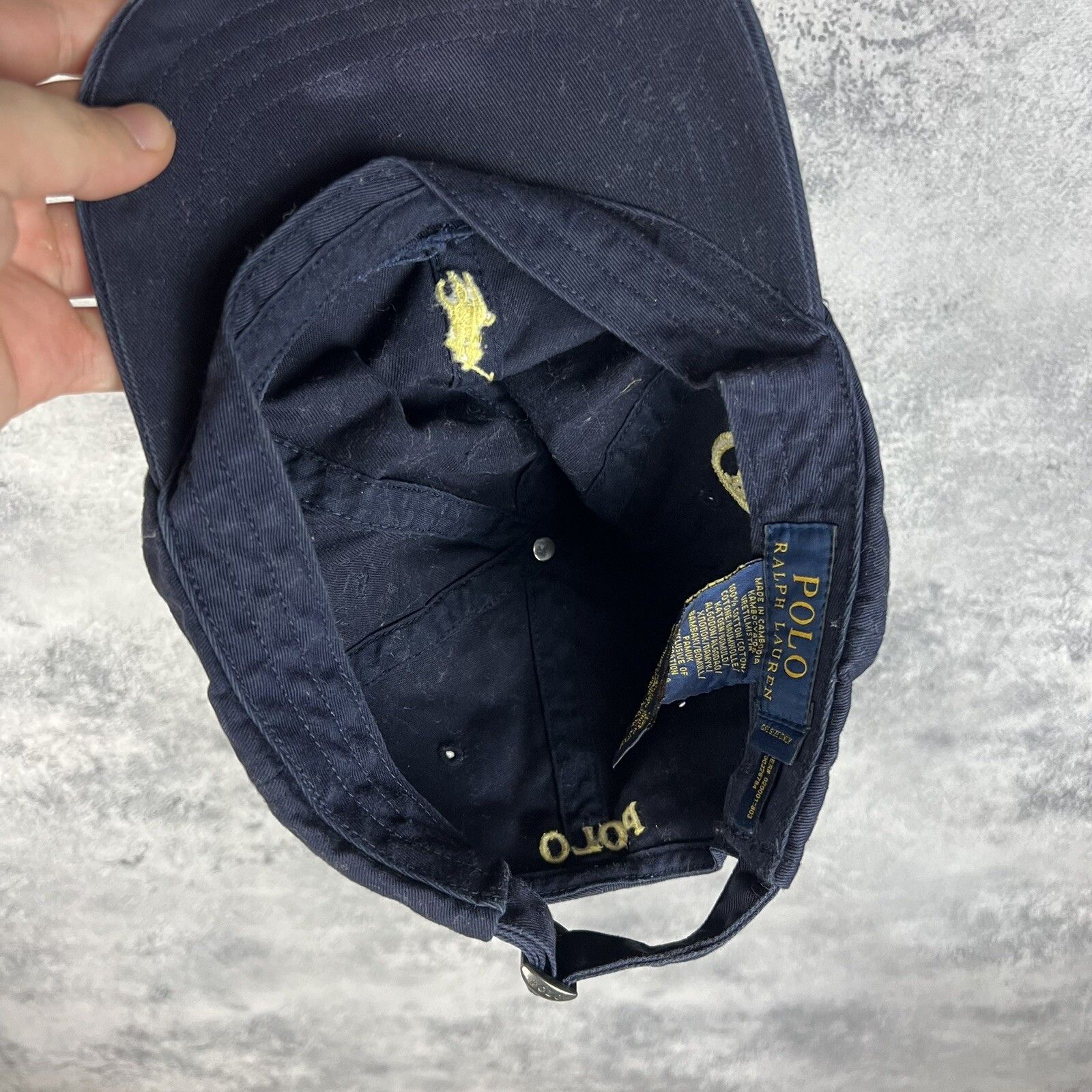 Polo Ralph Lauren Polo Ralph Lauren Cap Men's Blue Cotton One Size ` Size ONE SIZE - 13 Thumbnail