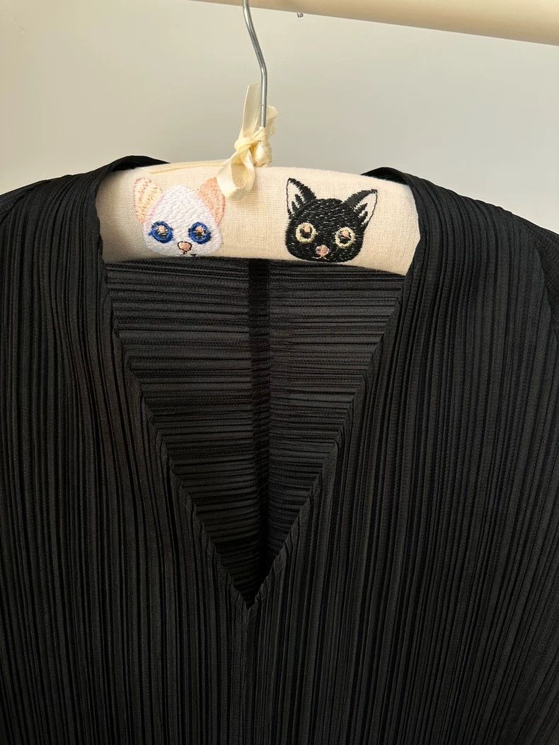 Issey Miyake Issey Miyake size:3 Black spring dress Size S / US 4 / IT 40 - 2 Thumbnail