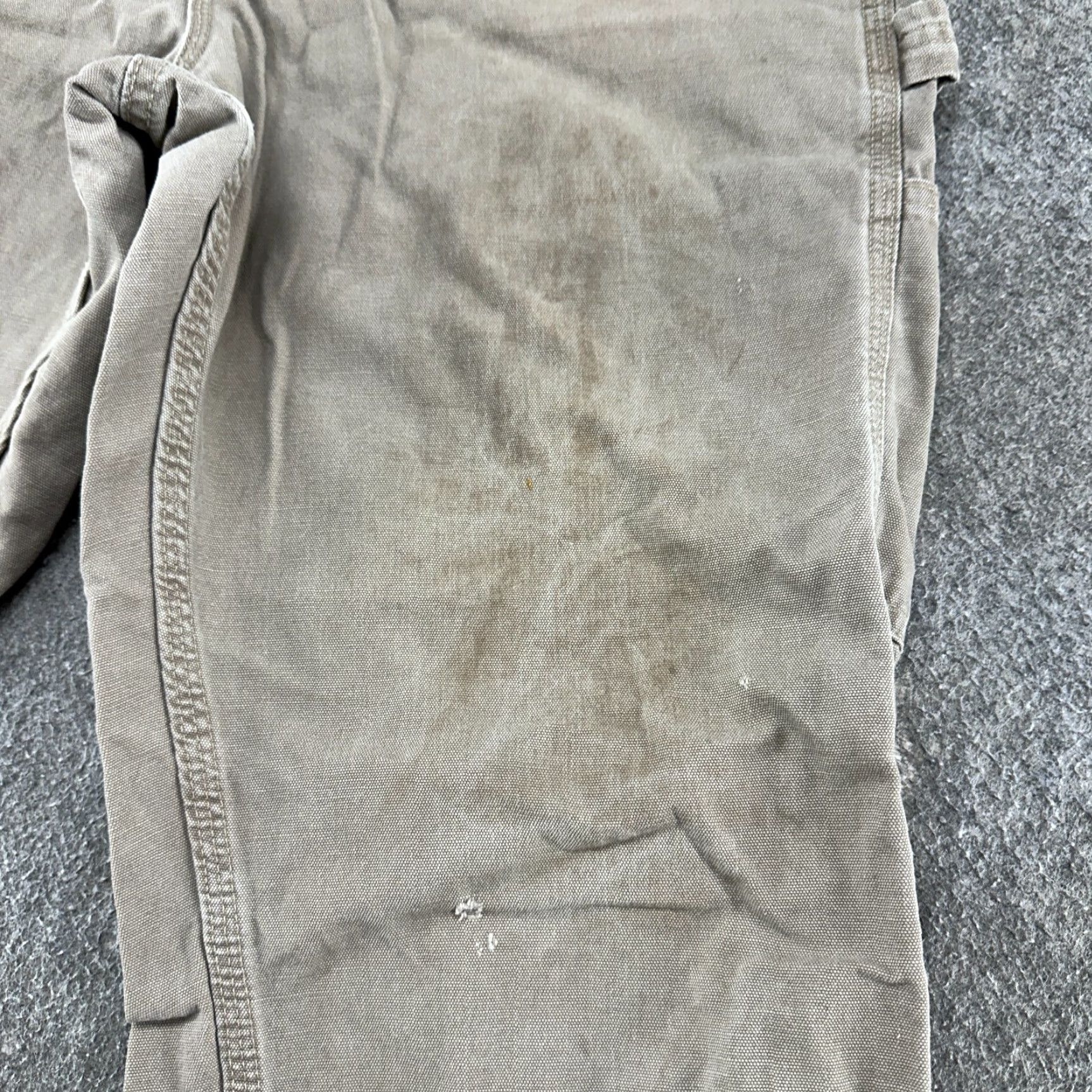 Carhartt Carhartt Pants Mens 33x30 Brown Carpenter Canvas Loose Fit Workwear Regular Brown 33 x 30 Mens Pants Carpenter Workwear Carhartt Size US 33 - 5 Thumbnail