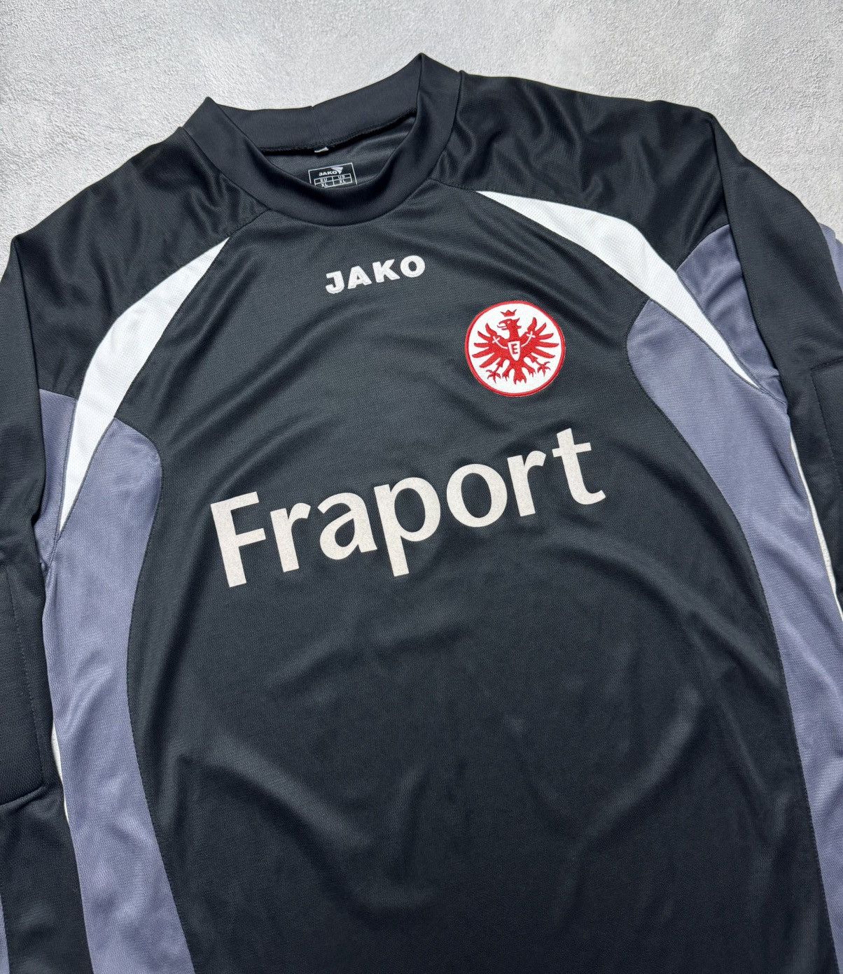 Vintage Eintracht Frankfurt 2005 2006 Goalkeeper Shirt Jersey Jako Size US XL / EU 56 / 4 - 3 Thumbnail
