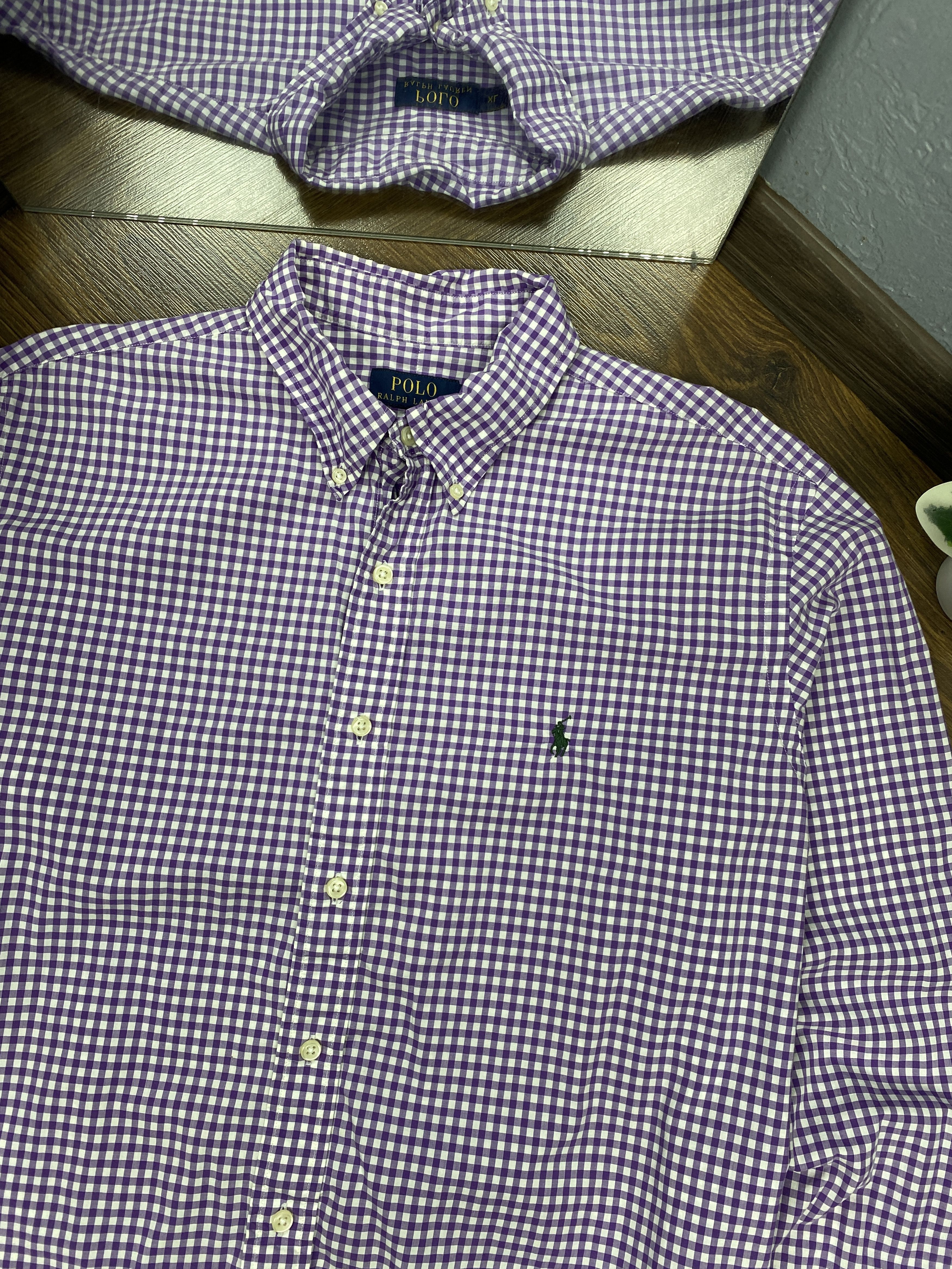 Polo Ralph Lauren Polo Ralph Lauren Vintage Long Sleeve Shirt y2k Size US XL / EU 56 / 4 - 2 Thumbnail
