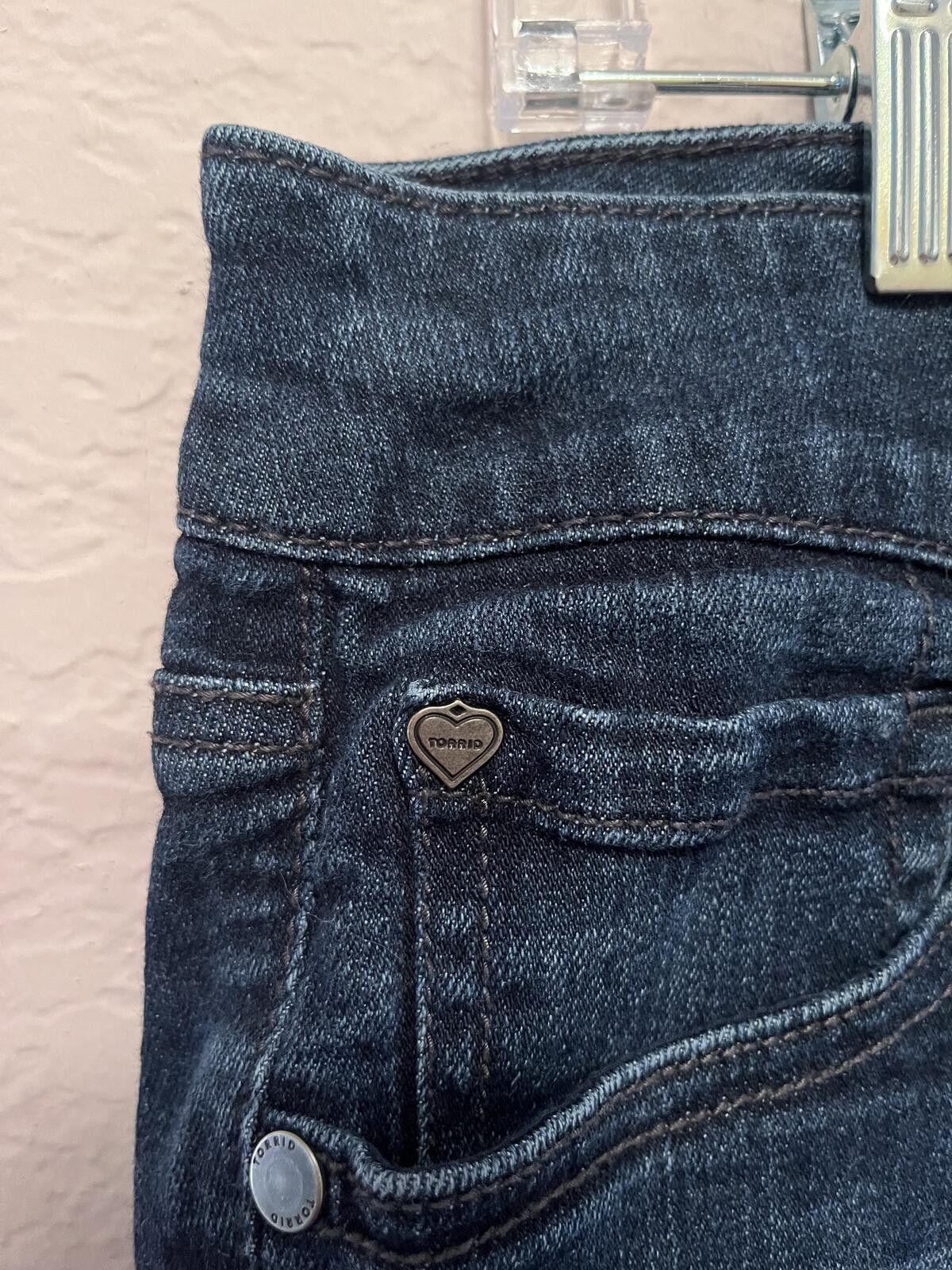 Other Torrid Dark Wash Jeans Women’s Plus Size Stretch Denim Size 36" / US 14 / IT 50 - 5 Thumbnail