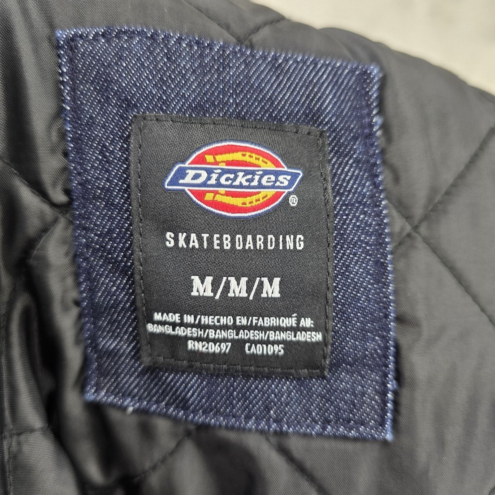 Dickies Dickies Skateboarding Denim Jacket Medium Hooded Y2K Size US M / EU 48-50 / 2 - 7 Thumbnail