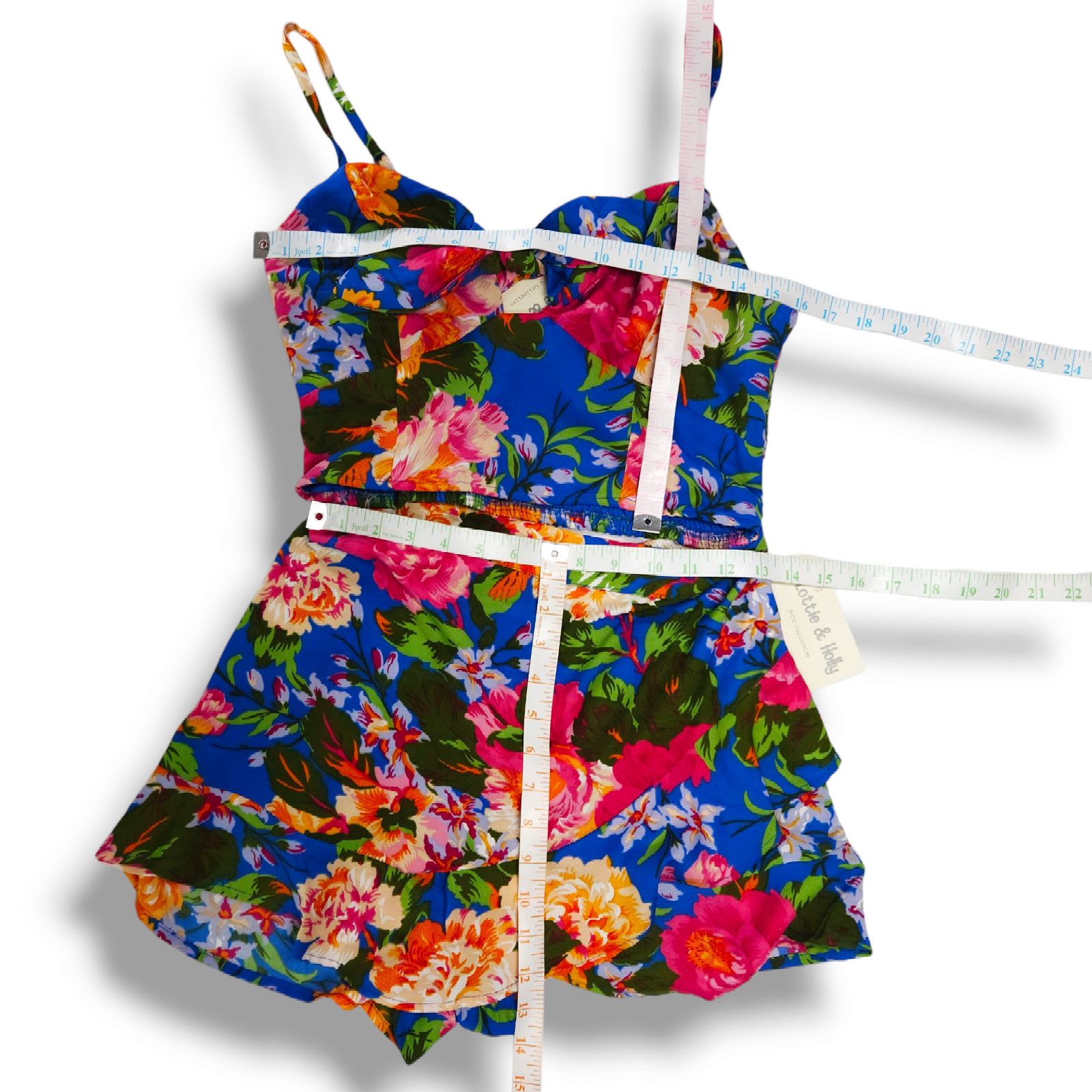 Other NWT Lottie & Holly Coordinated 2pc Set Crop Top & Skort Sz M Size 29" - 7 Thumbnail