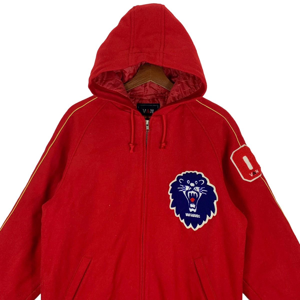 If Six Was Nine × Vintage Vintage Van Jac Van Athletic Club Wool Hoodie Parka Jacket Size US M / EU 48-50 / 2 - 4 Thumbnail
