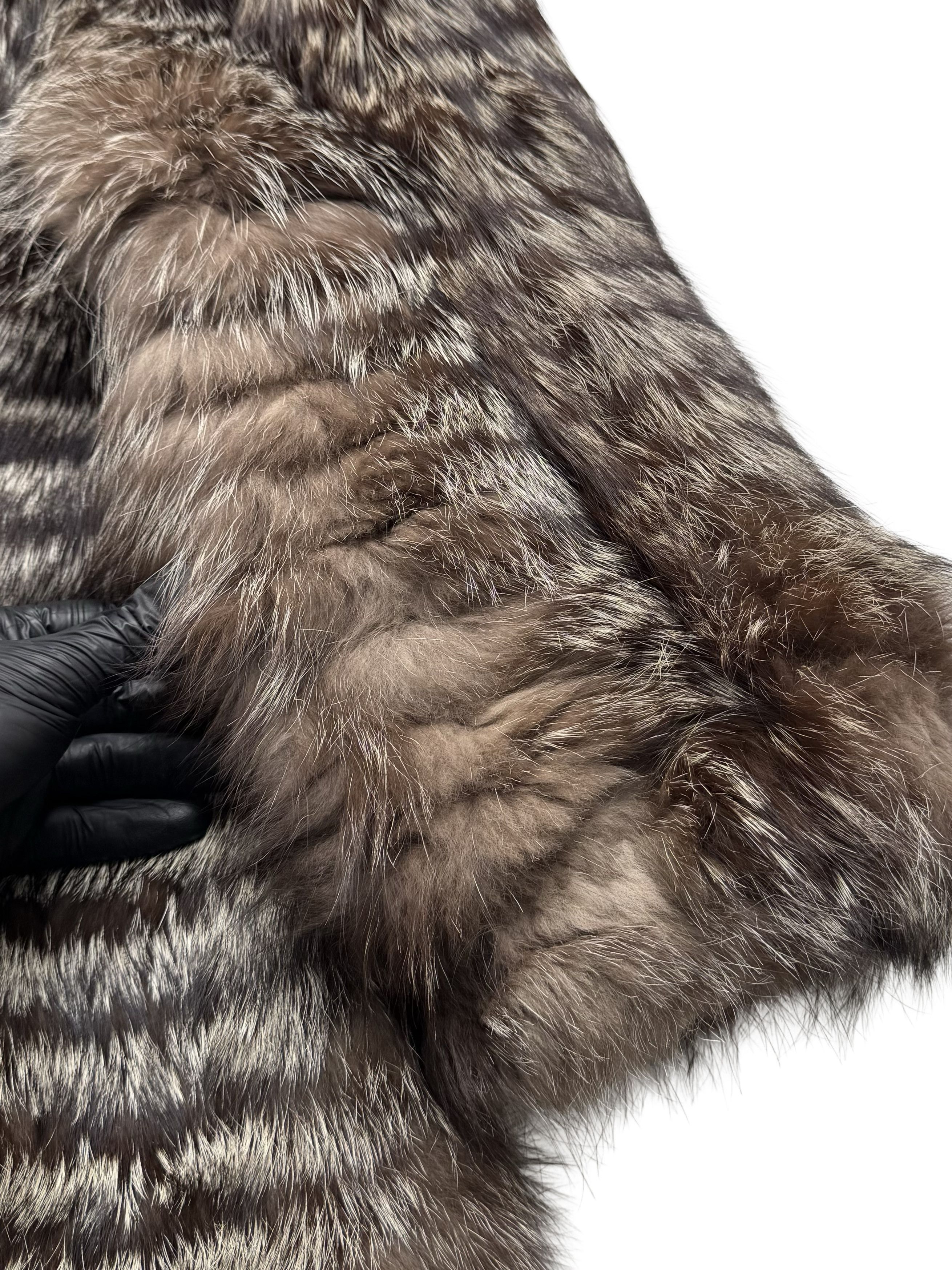 Vintage Vintage Real Fur Coat Brown Long Fur Jacket Winter Luxury Size XL / US 12-14 / IT 48-50 - 6 Thumbnail