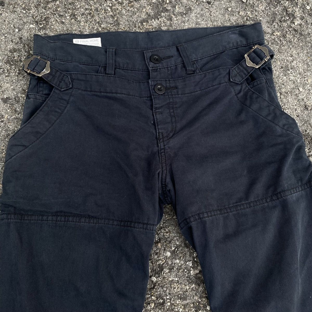 Balenciaga × Final Home × Vintage Final Home Survival Bondage Black Pants Size US 31 - 12 Thumbnail