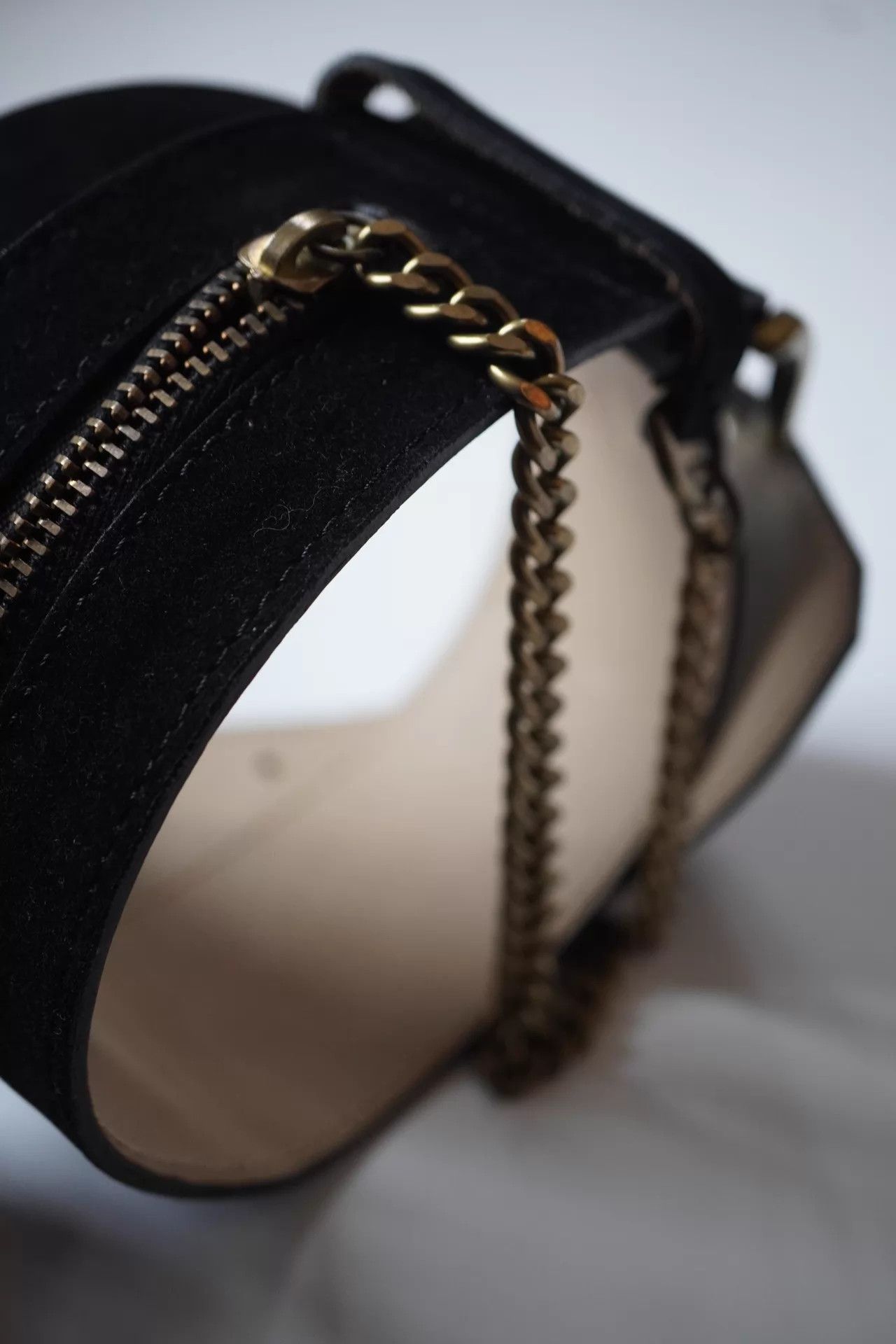 Alexander McQueen McQueen 2000s Calfskin Aged Brass Chain Belt Size ONE SIZE - 5 Thumbnail