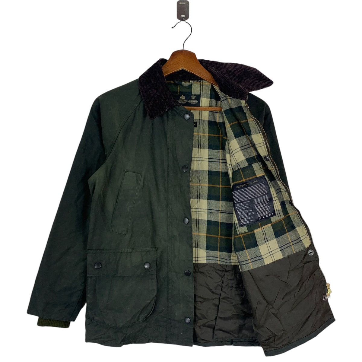 Barbour VINTAGE BARBOUR WEX GREEN JACKET Size S / US 4 / IT 40 - 5 Thumbnail