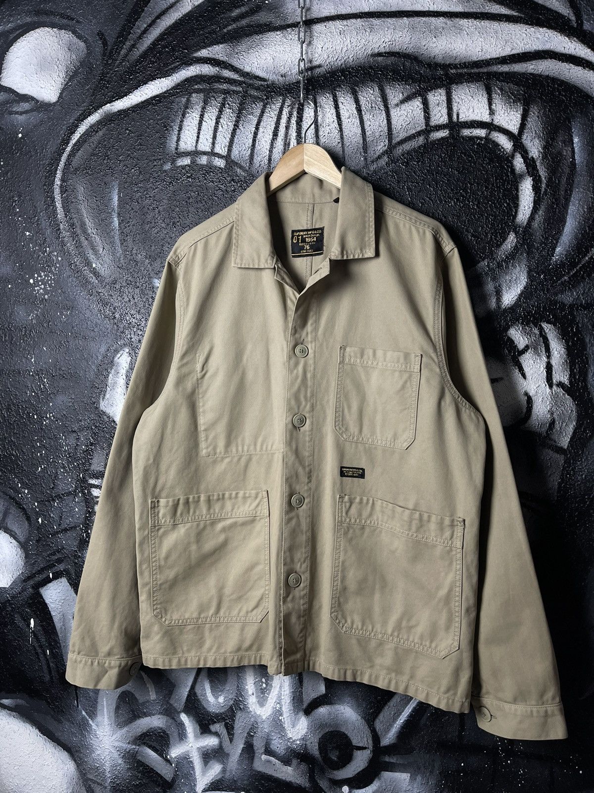 STOCK × Superdry SuperDry x Mfg&Co Utility Worker Jacket Men’s Size US L / EU 52-54 / 3 - 1 Thumbnail