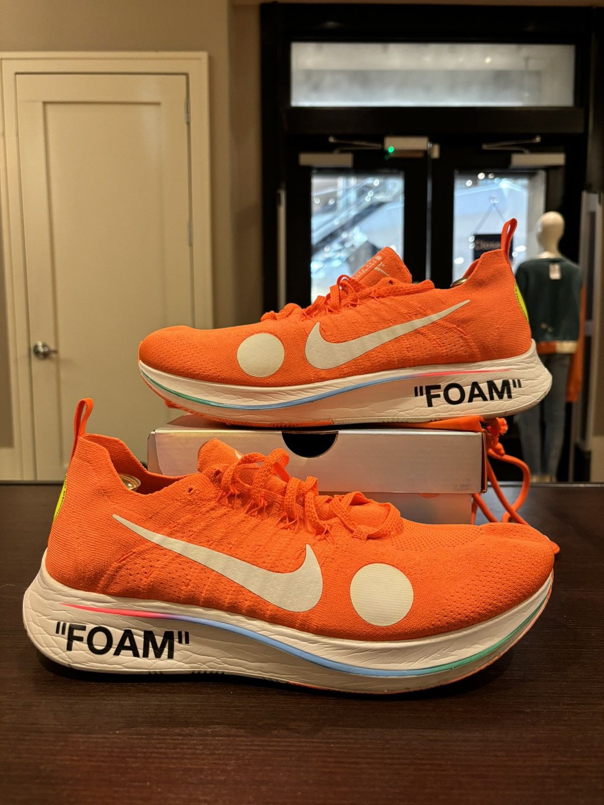 Nike Off White Nike Off White X Zoom Fly Mercurial Flyknit Grailed