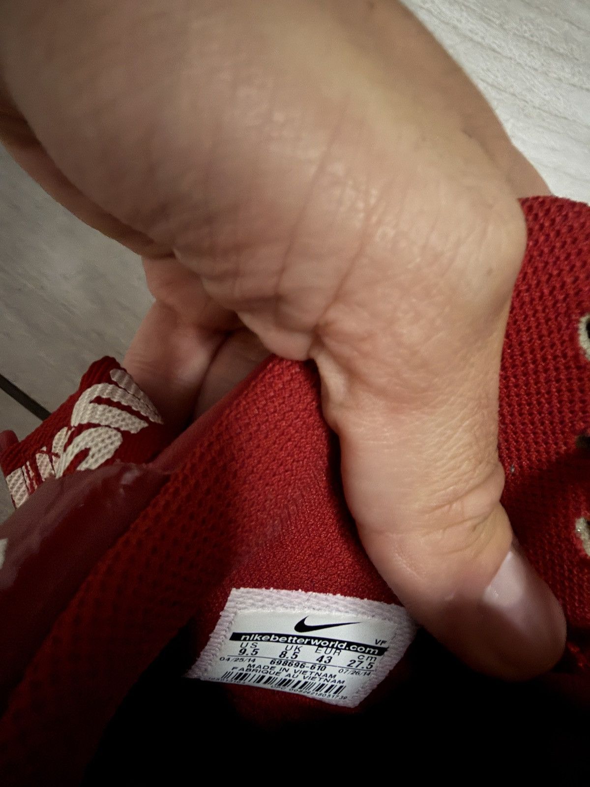 Nike × Supreme Nike Air Force 1 x Supreme Size US 9.5 / EU 42-43 - 3 Thumbnail
