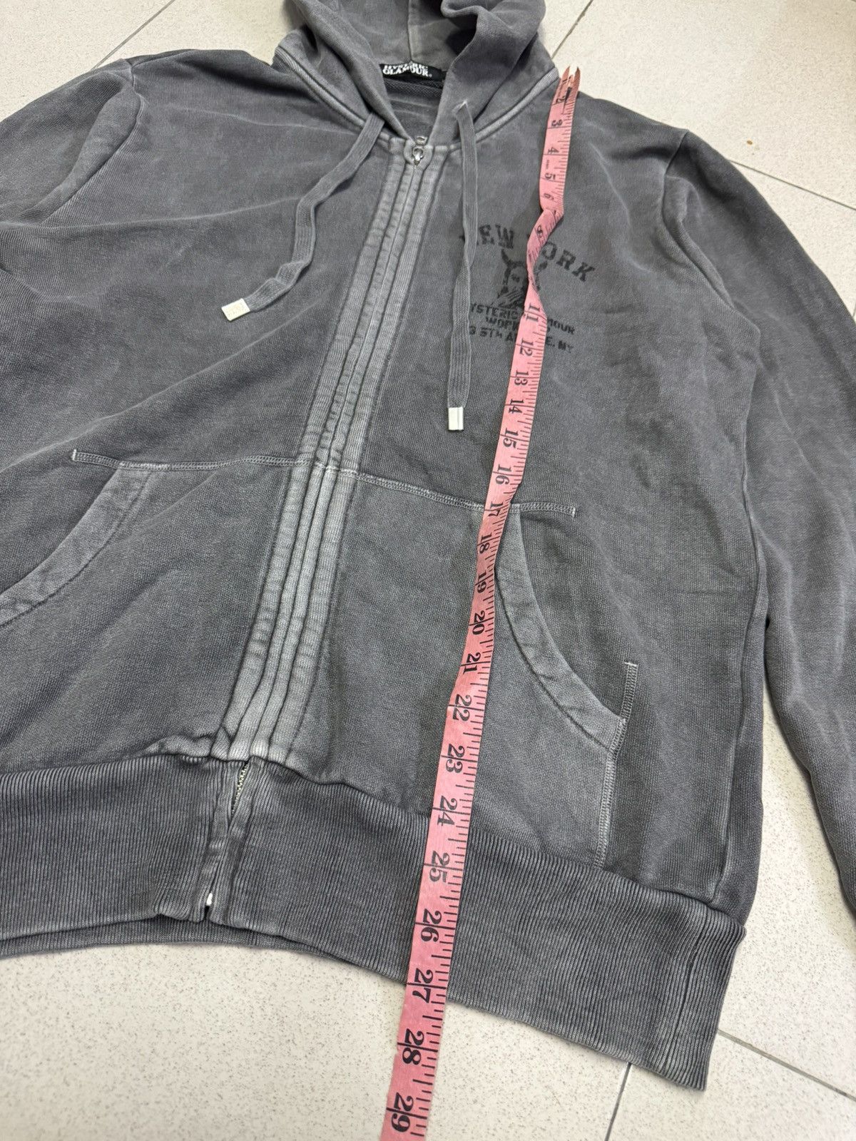 Hysteric Glamour HYSTERIC GLAMOUR WORKSHOP 123 5th ABE NEW YORK HOODIE Size US L / EU 52-54 / 3 - 8 Thumbnail