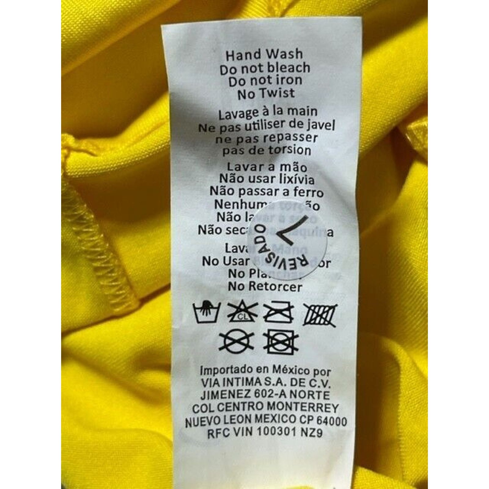 Other Mapale Dress XL Bodycon Short Length Strappy Stretch Yellow Size XL / US 12-14 / IT 48-50 - 6 Thumbnail