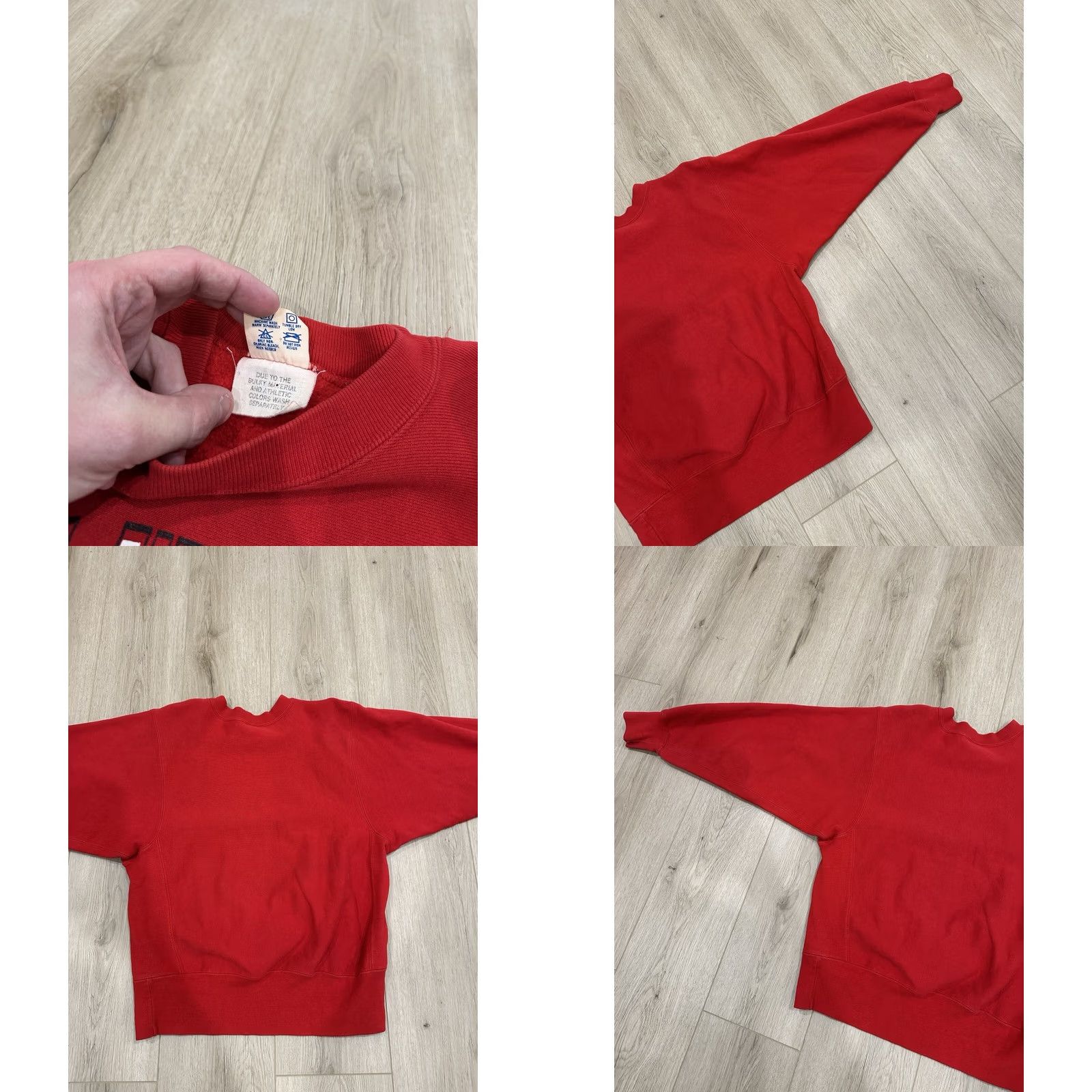 Champion VTG 80s Champion Reverse Weave Warm Up University of Wisconsin River Falls M Size US M / EU 48-50 / 2 - 8 Thumbnail