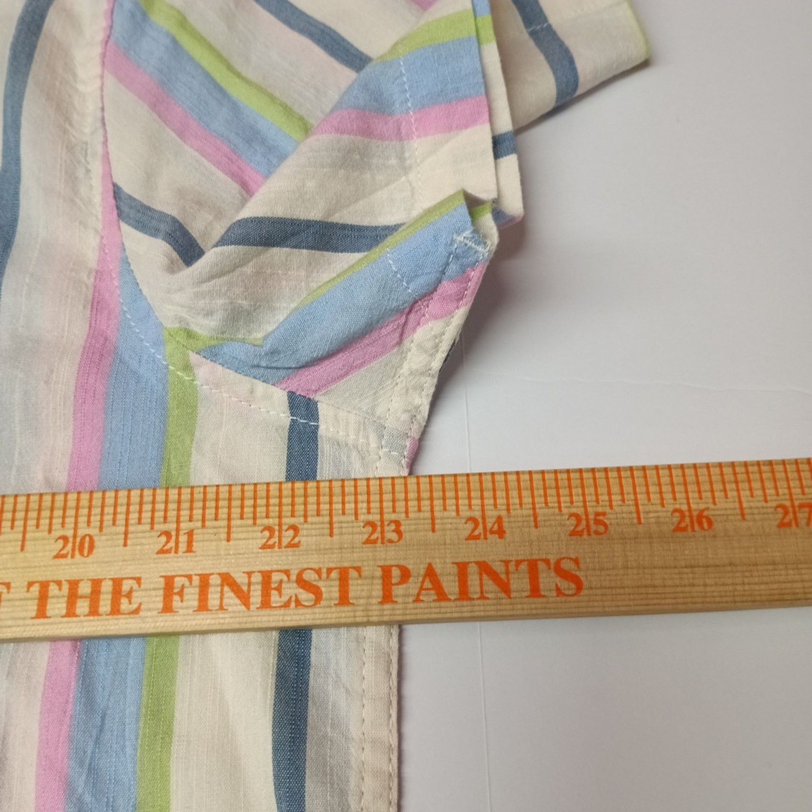 Chubbies Chubbies Soft Serve Friday Shirt Men's L Striped Multicolor Size US L / EU 52-54 / 3 - 4 Thumbnail