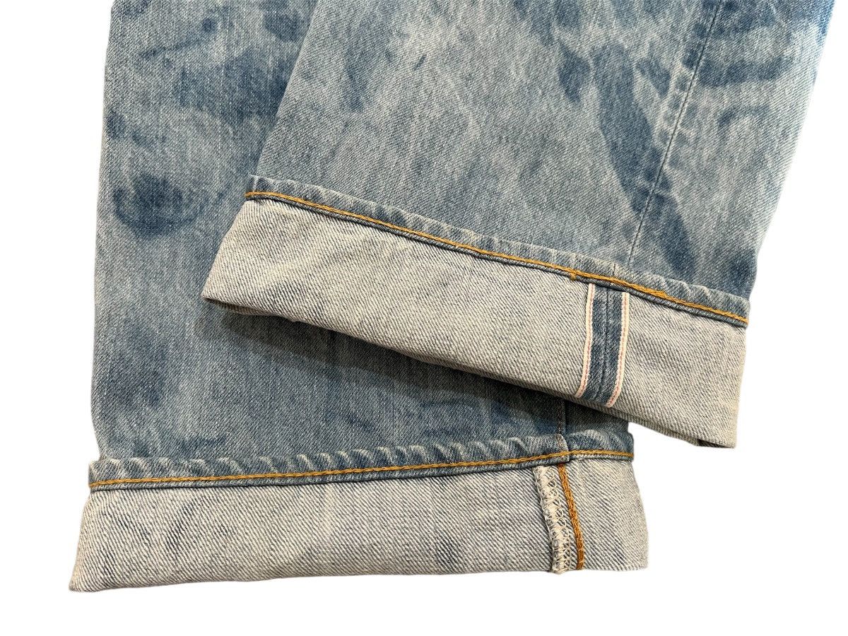 Levi's 🔥Rare🔥Levi’s 501XX Big E Redline Denim Made in Japan W36 L34 Size US 35 - 7 Thumbnail