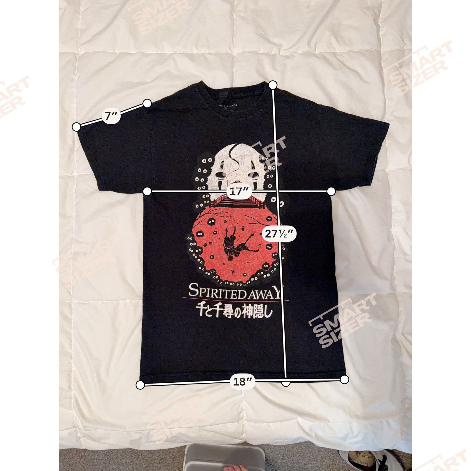Disney Spirited Away T Shirt Mens Small No Face Anime Studio Ghibli Size US S / EU 44-46 / 1 - 4 Thumbnail