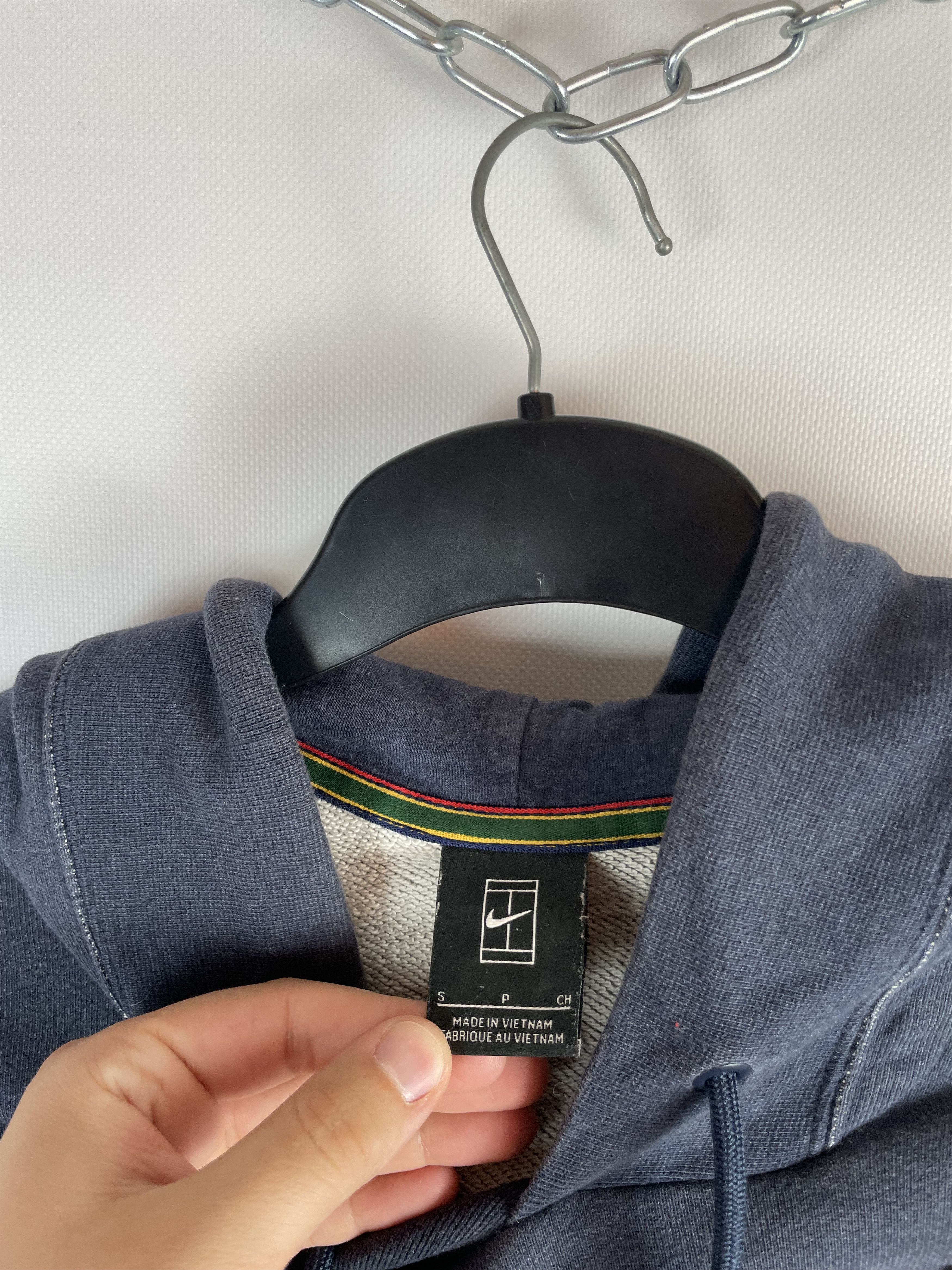 Nike Vintage Nike Court Hoodie Y2K Size US S / EU 44-46 / 1 - 4 Thumbnail
