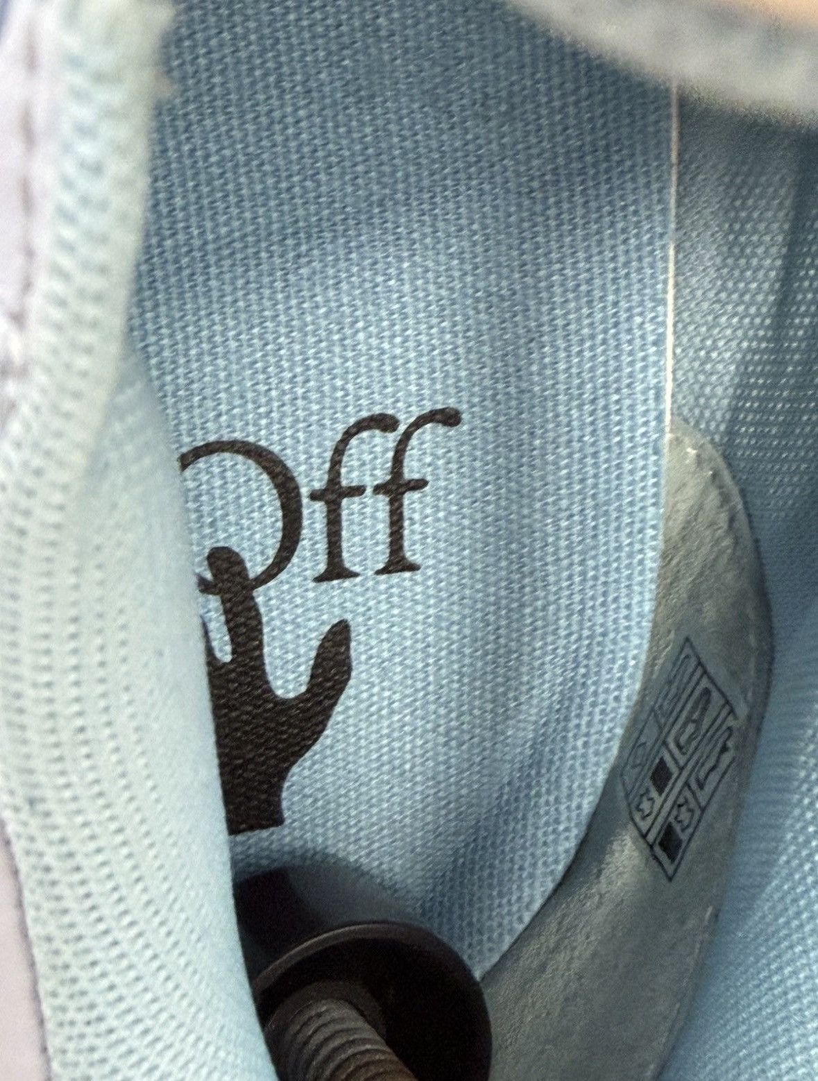 Off-White Off White Out of Office Low 'Light Blue' | SOLID CONDITION Size US 10.5 / EU 43-44 - 11 Thumbnail