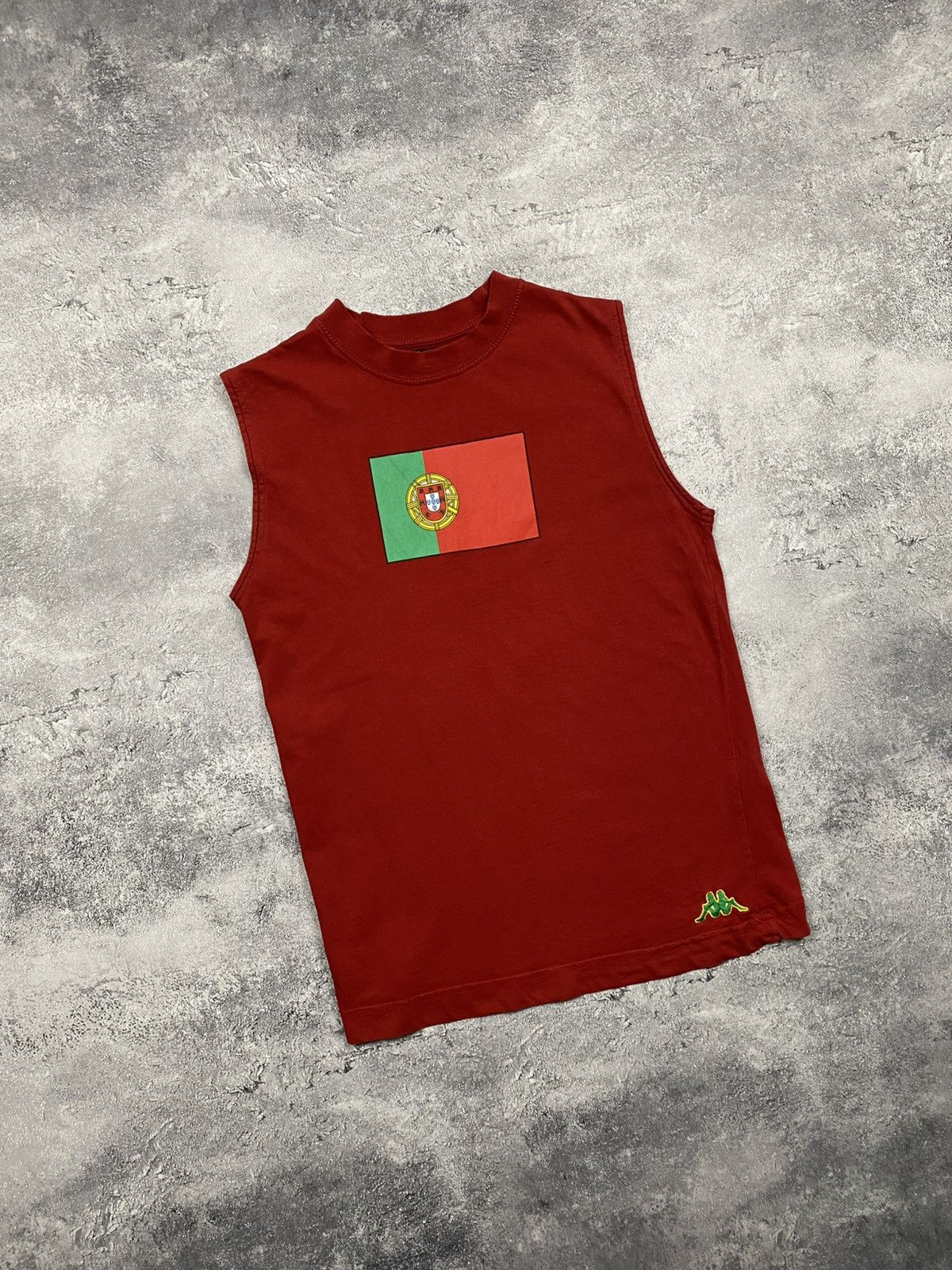 Kappa Vintage Kappa Portugal Tank Top Jersey 90s Rare Size US S / EU 44-46 / 1 - 4 Thumbnail